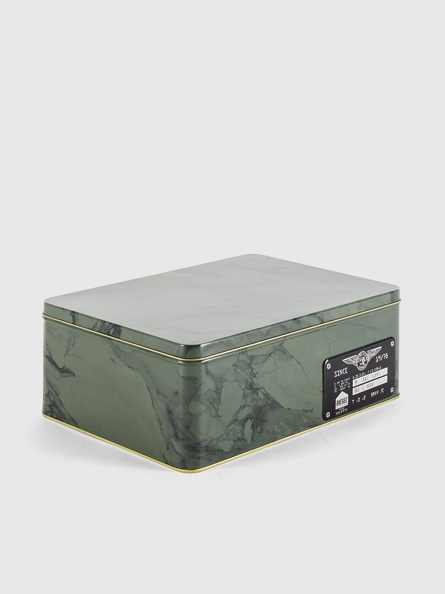 Diesel - 11101 SURVIVAL, Unisex Olivgrüne Metallbox mit Deckel in Armeegrün - 2