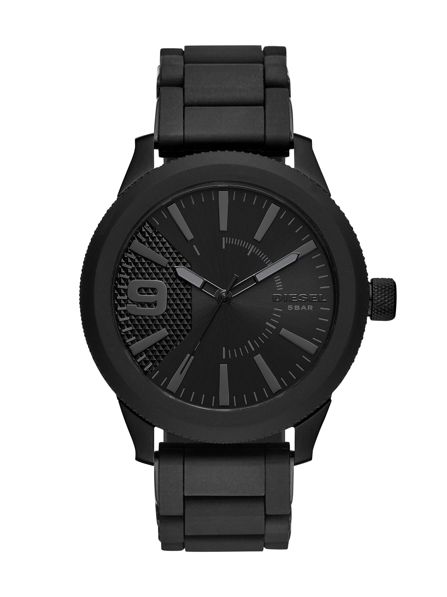 Diesel - DZ1873, Orologio a tre lancette in acciaio inossidabile nero Uomo in Nero - 1