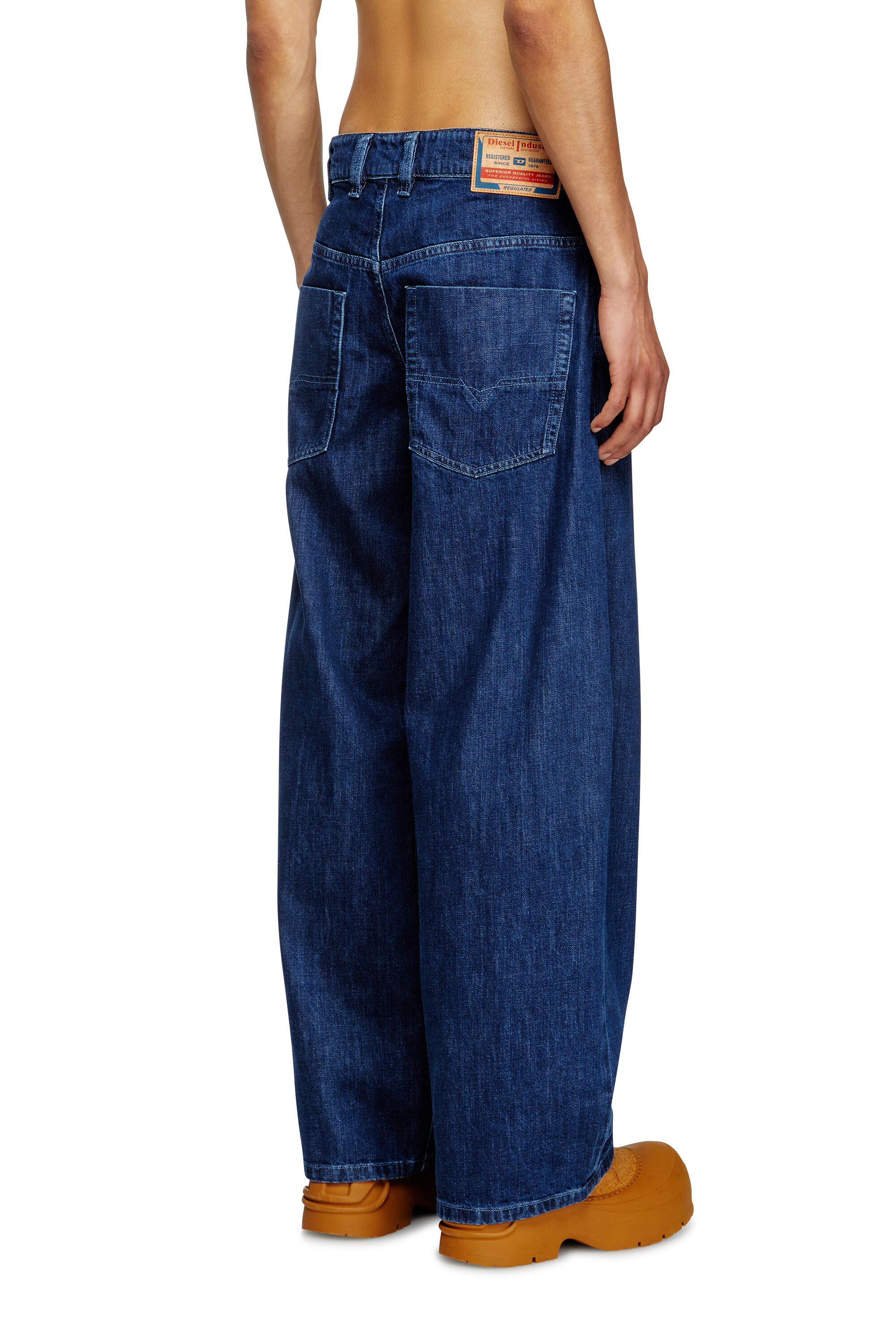 Diesel - Relaxed Jeans 1997 D-Enim-M 0DBDX Unisex, Blu Scuro - Image 4