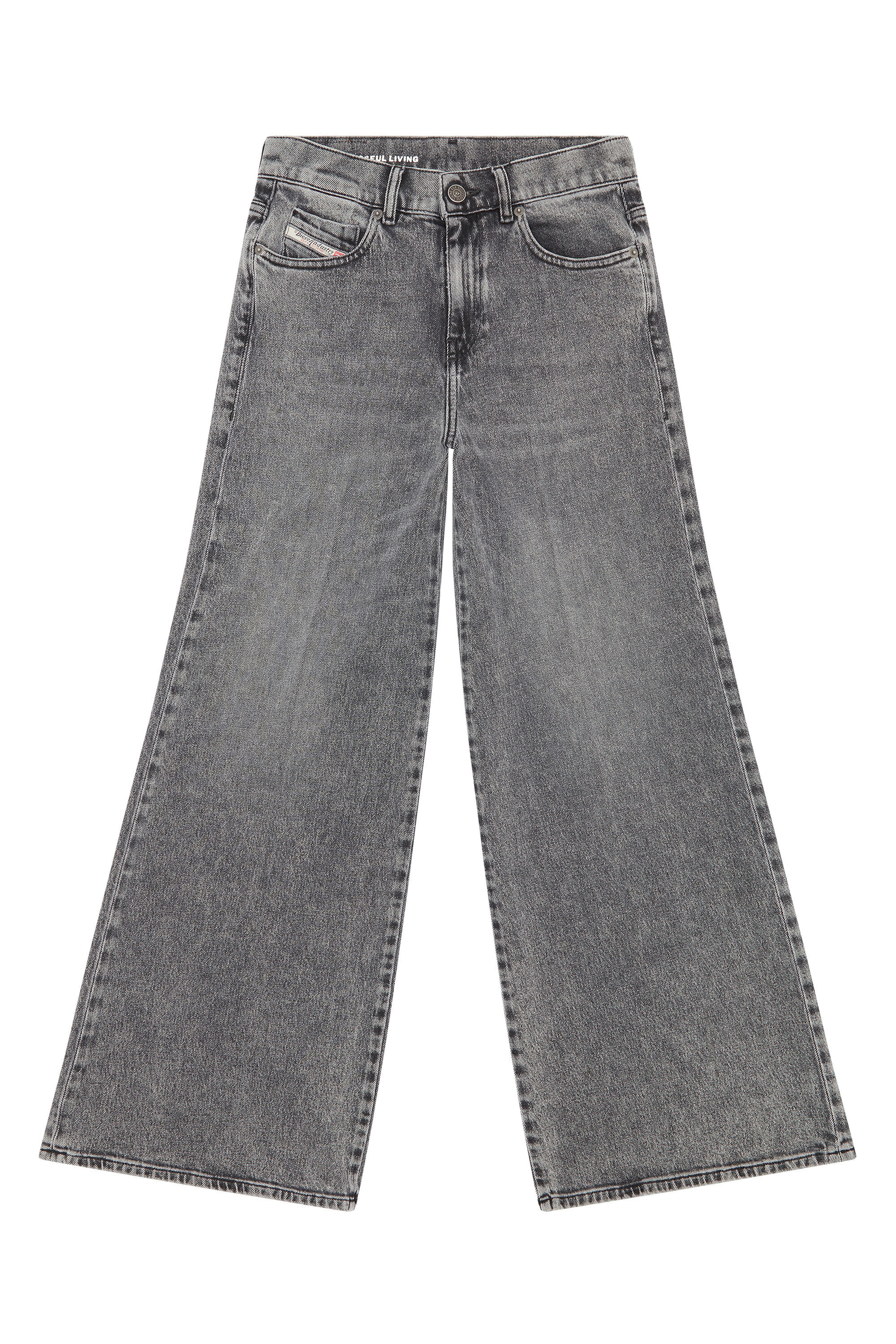 Diesel - Bootcut and Flare Jeans 1978 D-Akemi 09G57, Grey - Image 2