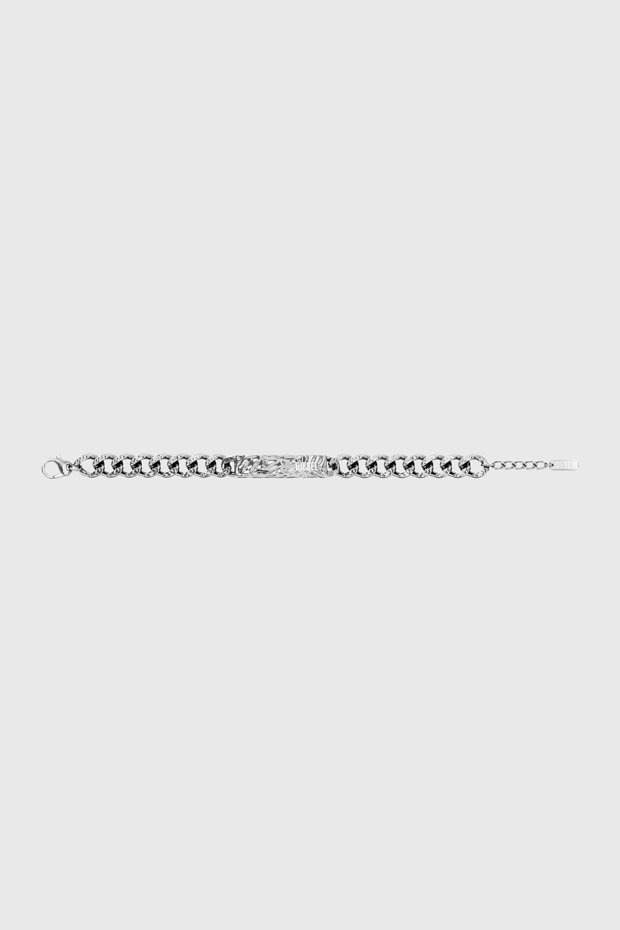 Diesel - DX1732040, Unisex ID-Armband aus Edelstahl in Silber - 6