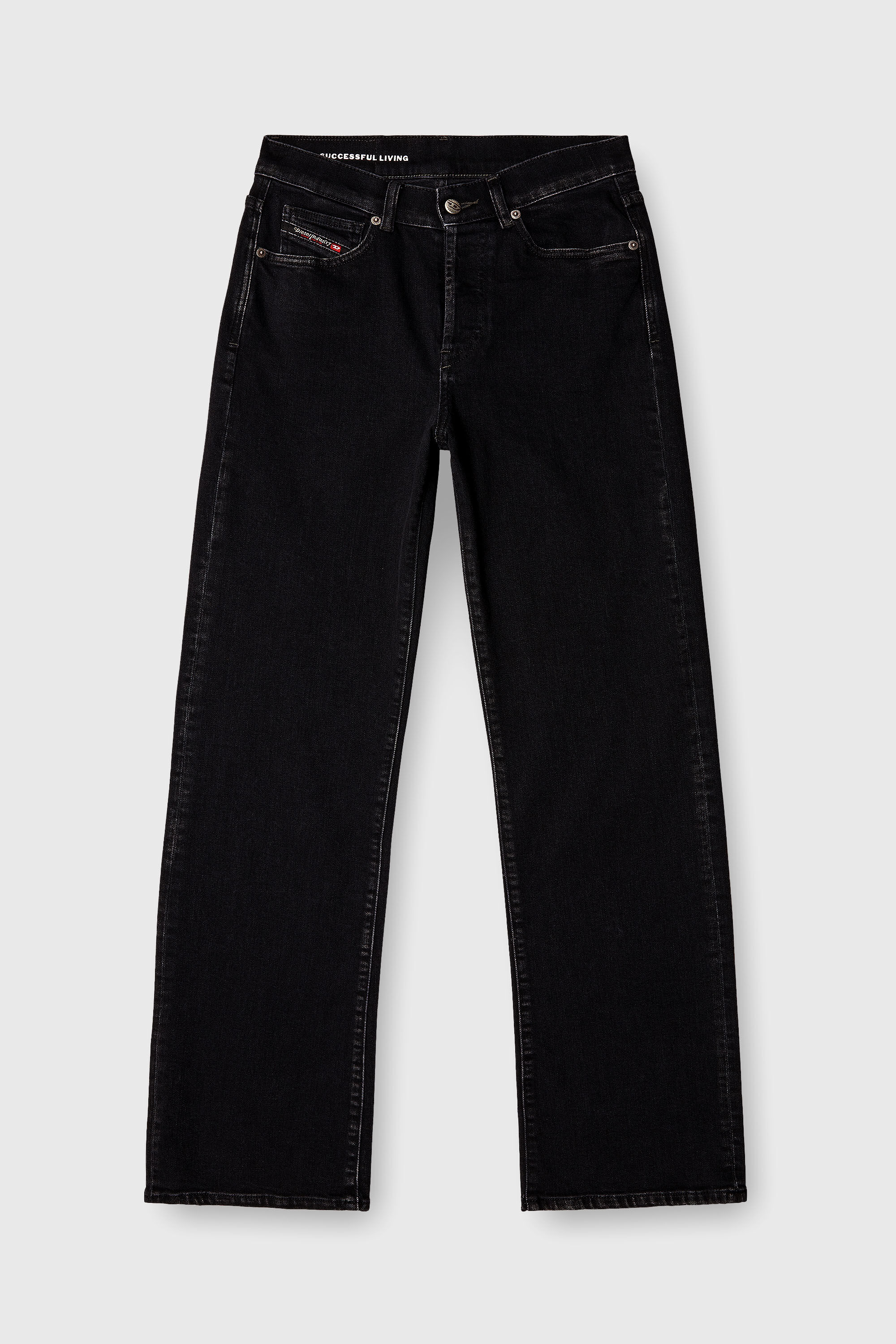 Diesel - Damen Regular Jeans 1971 D-Sent 09N89, Schwarz/Dunkelgrau - 4