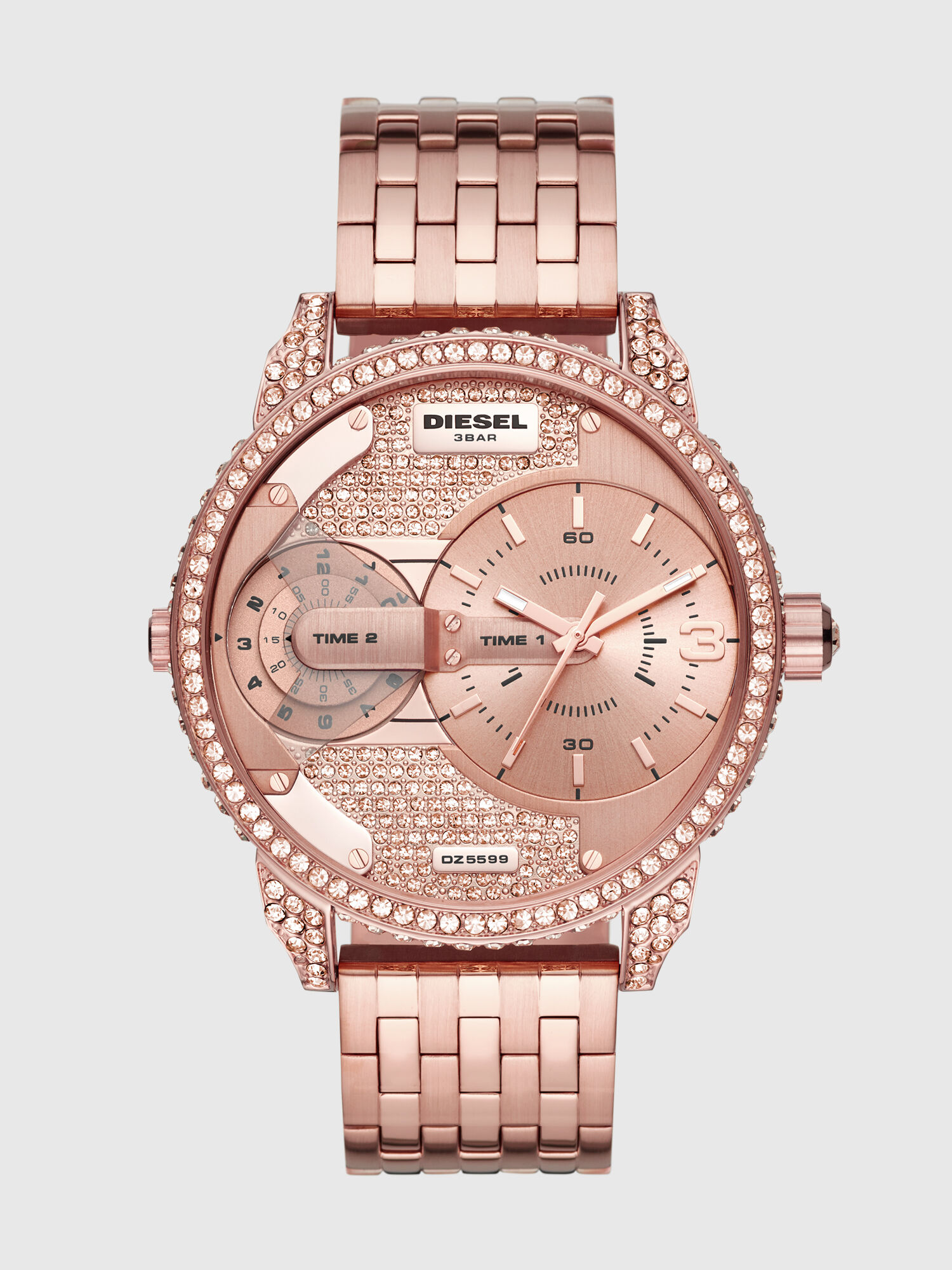 diesel damen uhr rosegold