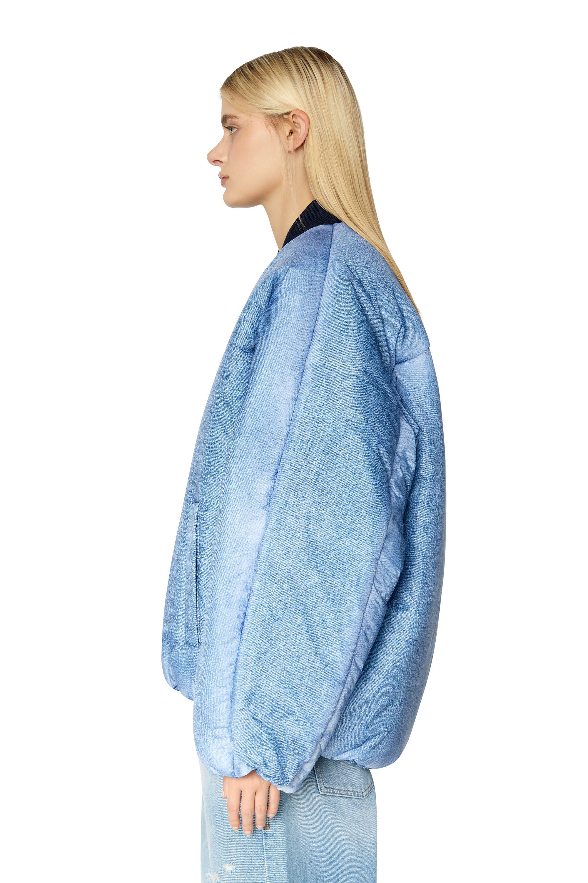 Diesel - W-DAY-PRINT, Light Blue - Image 5