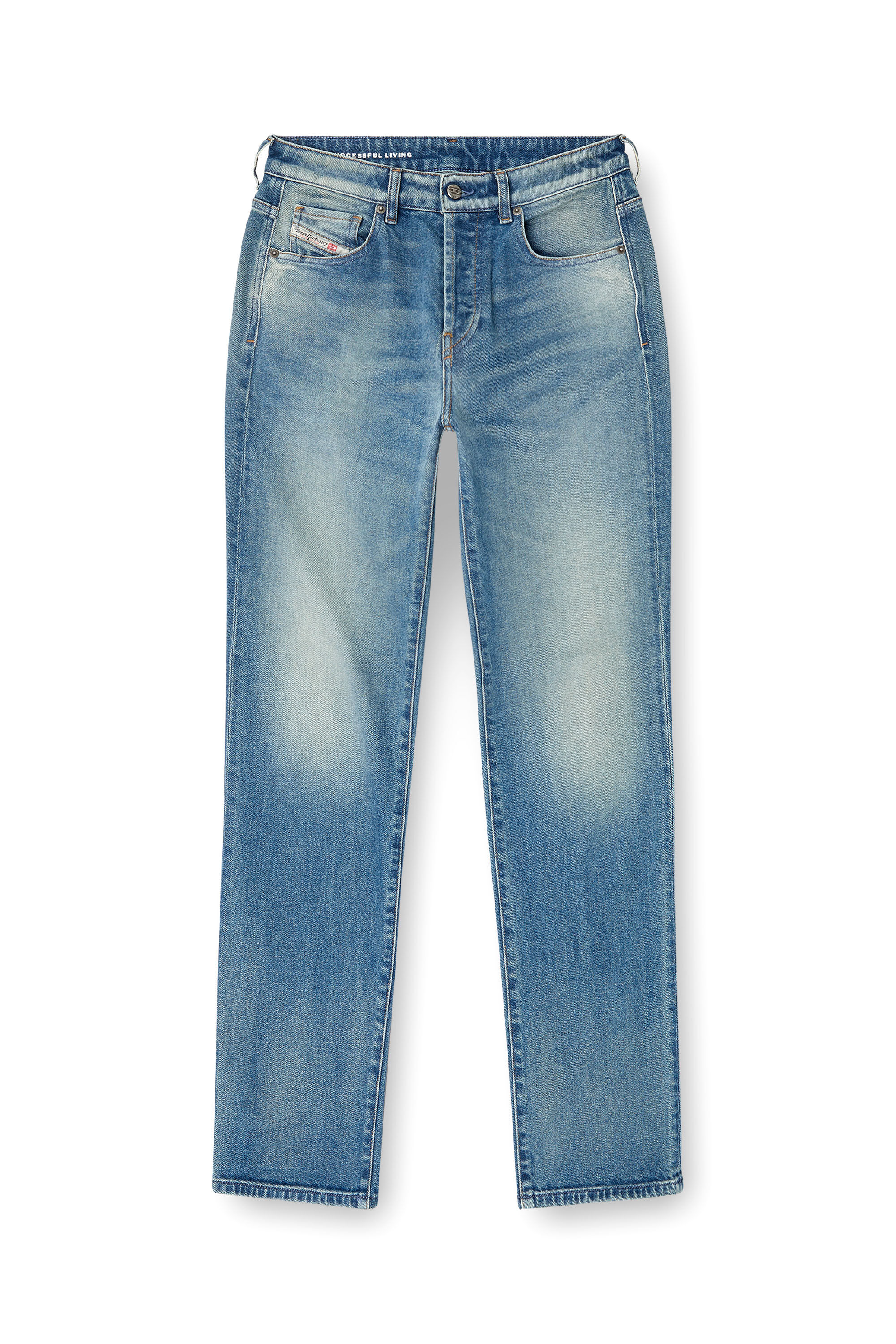 Diesel - Regular Jeans 1989 D-Mine 09M14 Donna, Blu medio - Image 2