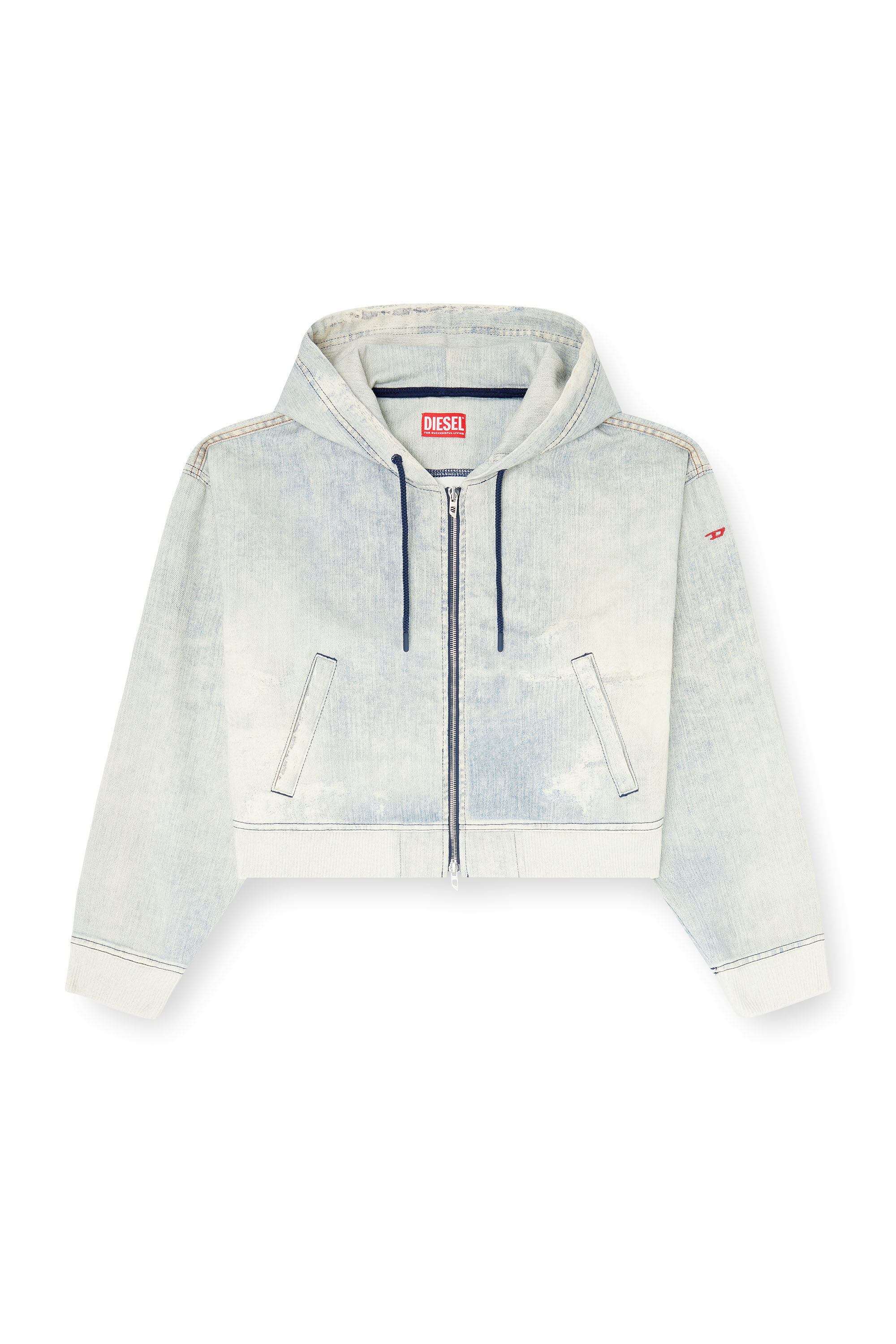 DE-GIRI-CROP JOGG, Blu Chiaro