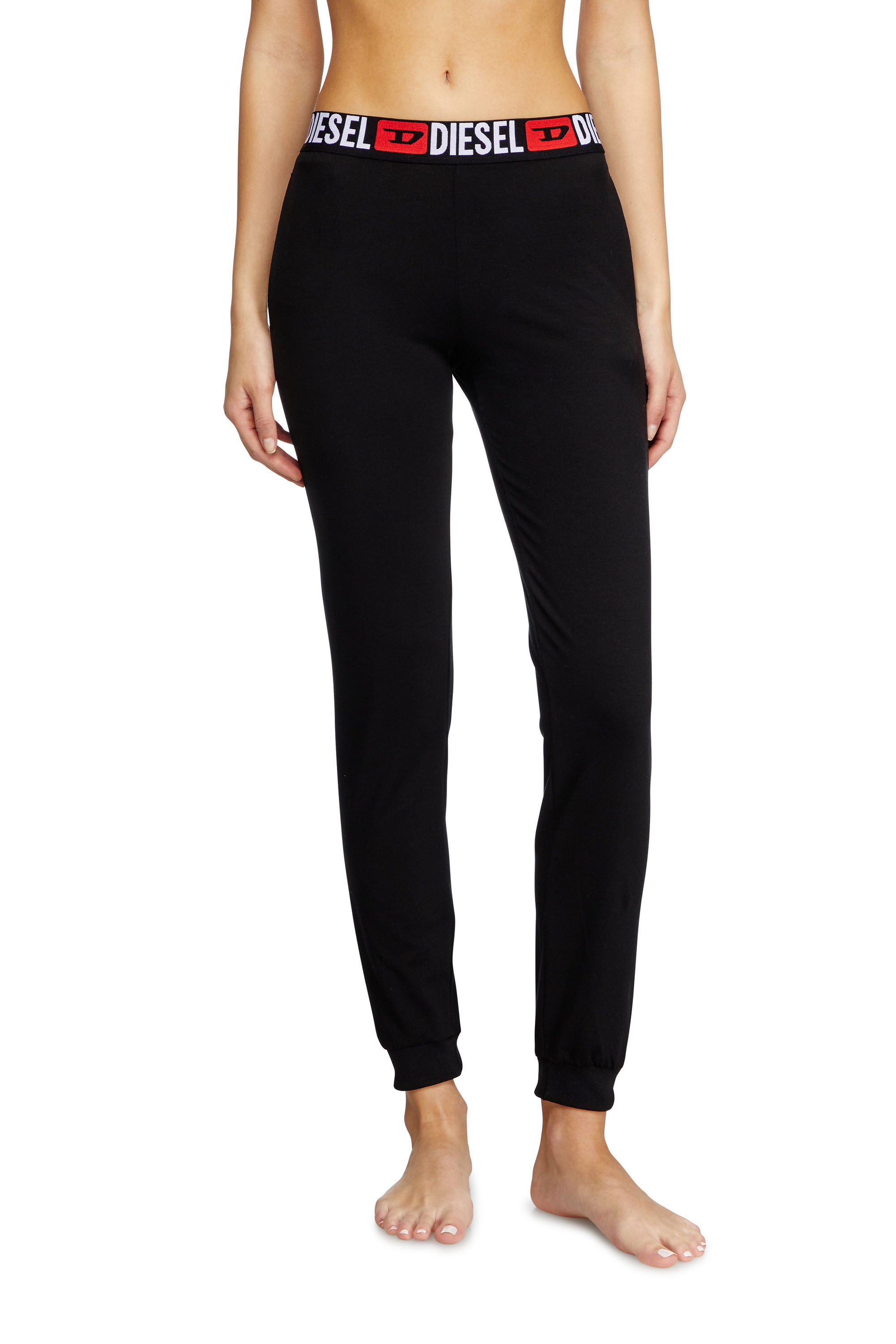 Diesel - BABYX-D-CORE, Pantaloni tuta Denim Division Donna in Nero - 3
