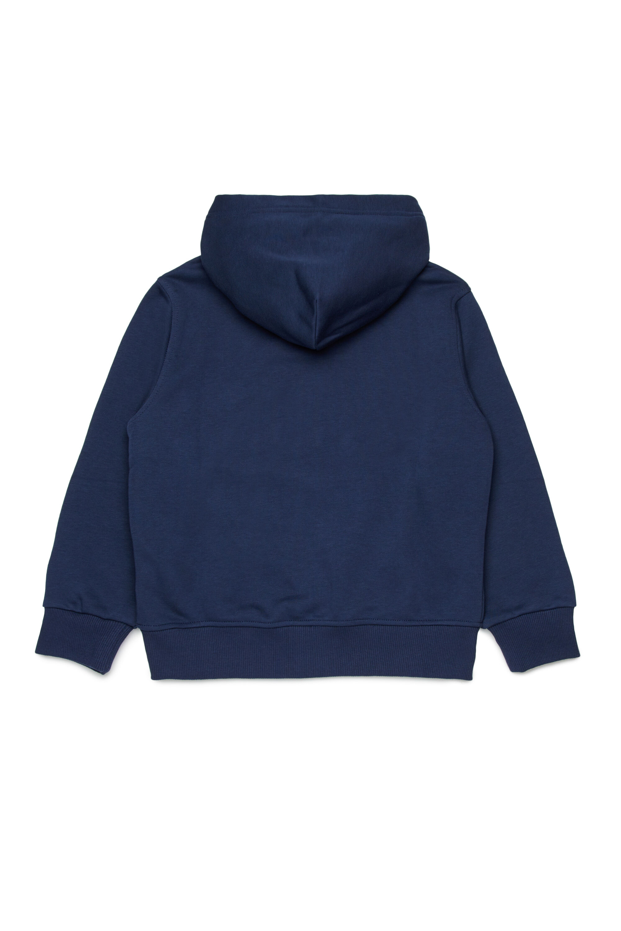 Diesel - SDROPSHOODZ OVER, Herren Baumwoll-Hoodie mit Reißverschluss in Blau - 2