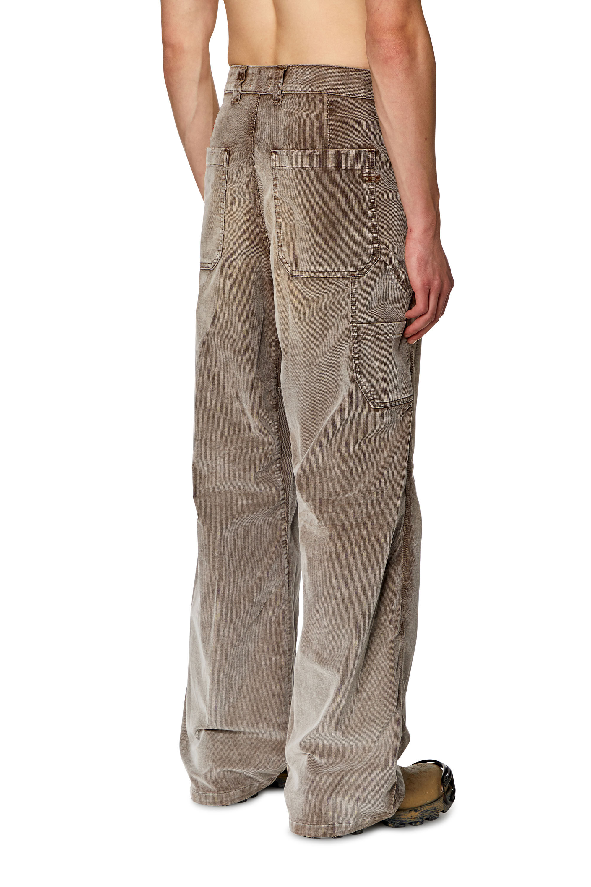 Diesel - Straight Jeans D-Livery 068JF, Marron - Image 4
