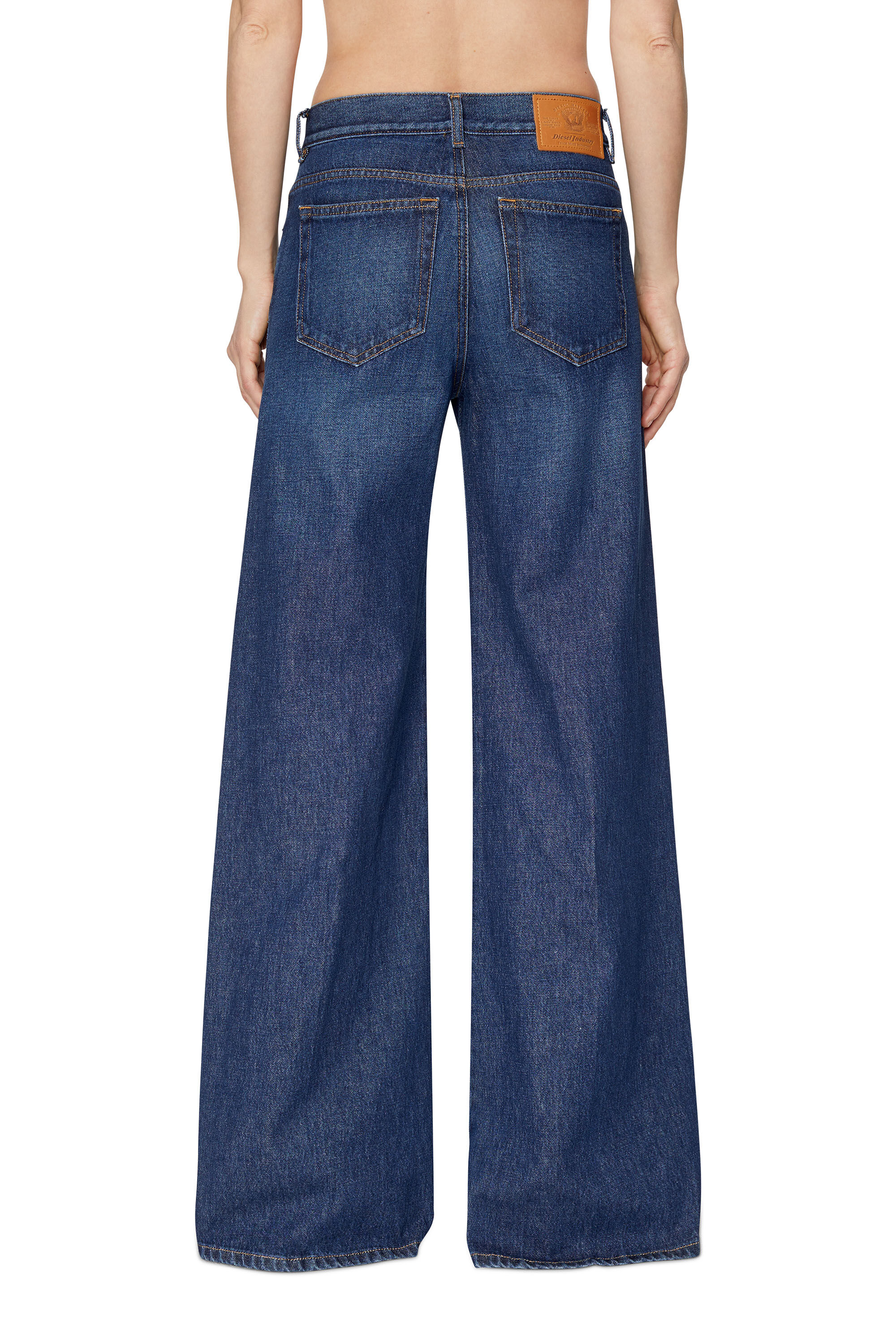 Diesel - Bootcut and Flare Jeans 1978 D-Akemi 09C03, Blu Scuro - Image 4