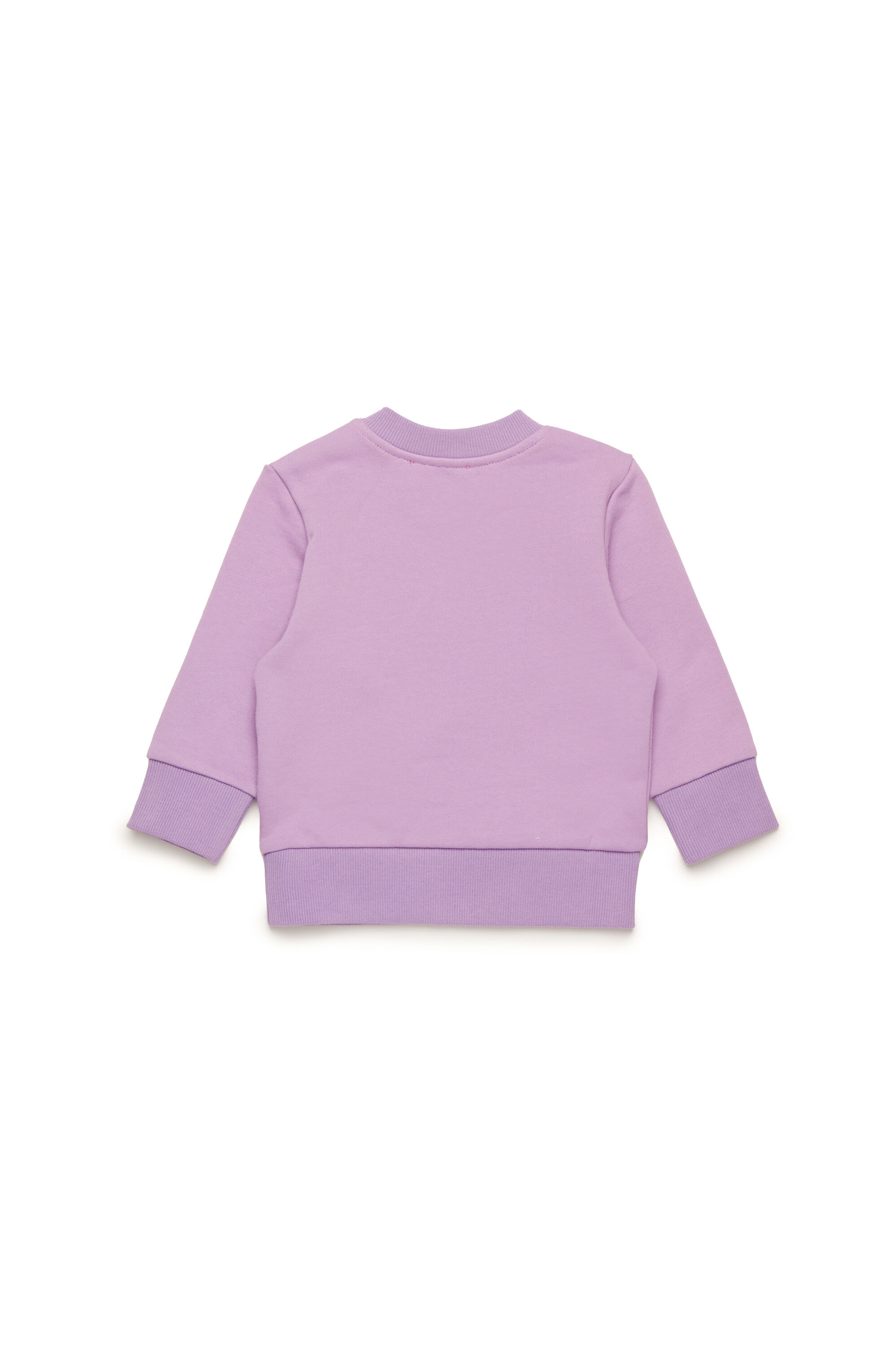 Diesel - SBOXTN5B, Sweat-shirt avec logo Oval D effet vieilli Mixte in Violet - 2