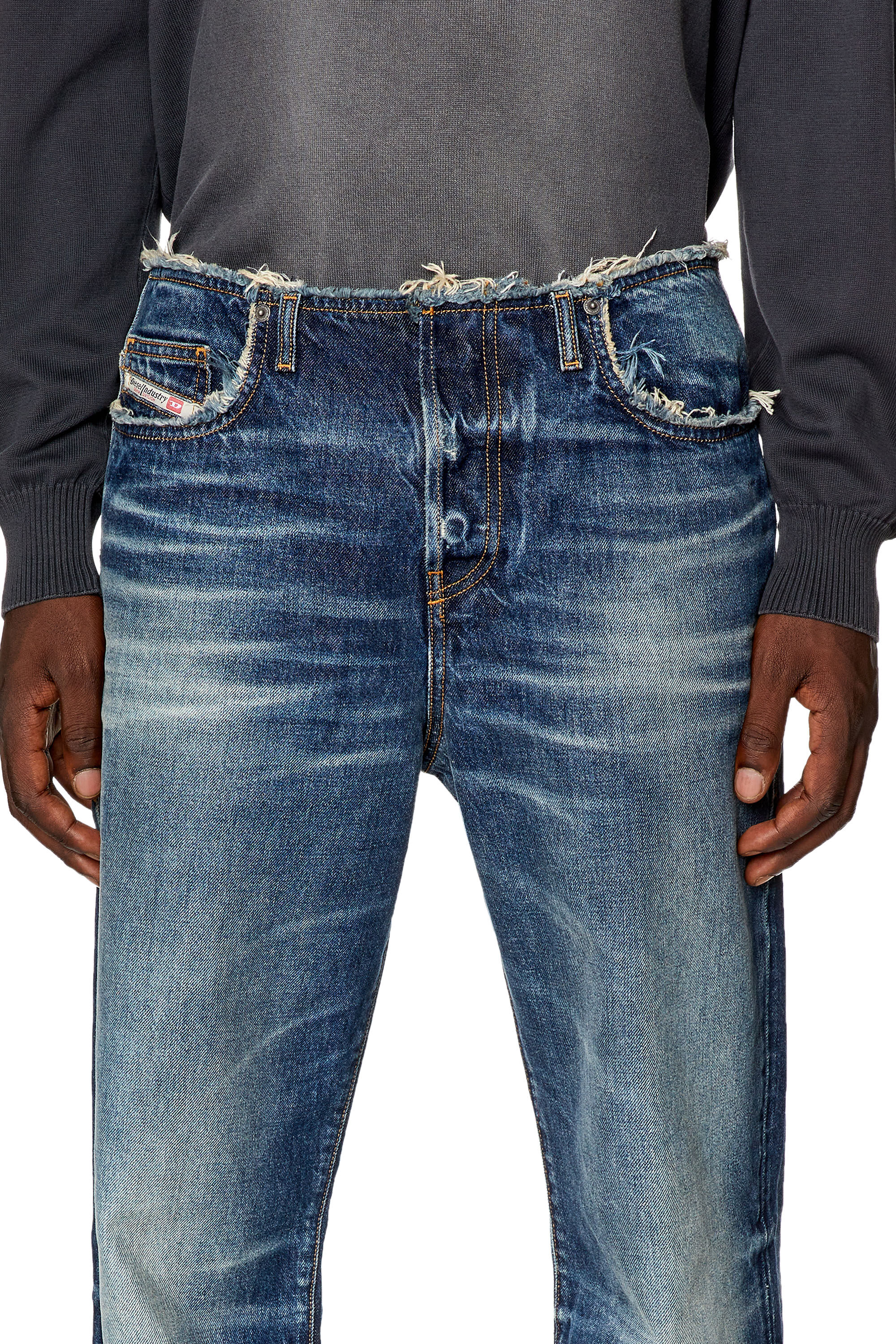 Diesel - Straight Jeans D-Pend 09G92, Blu Scuro - Image 5