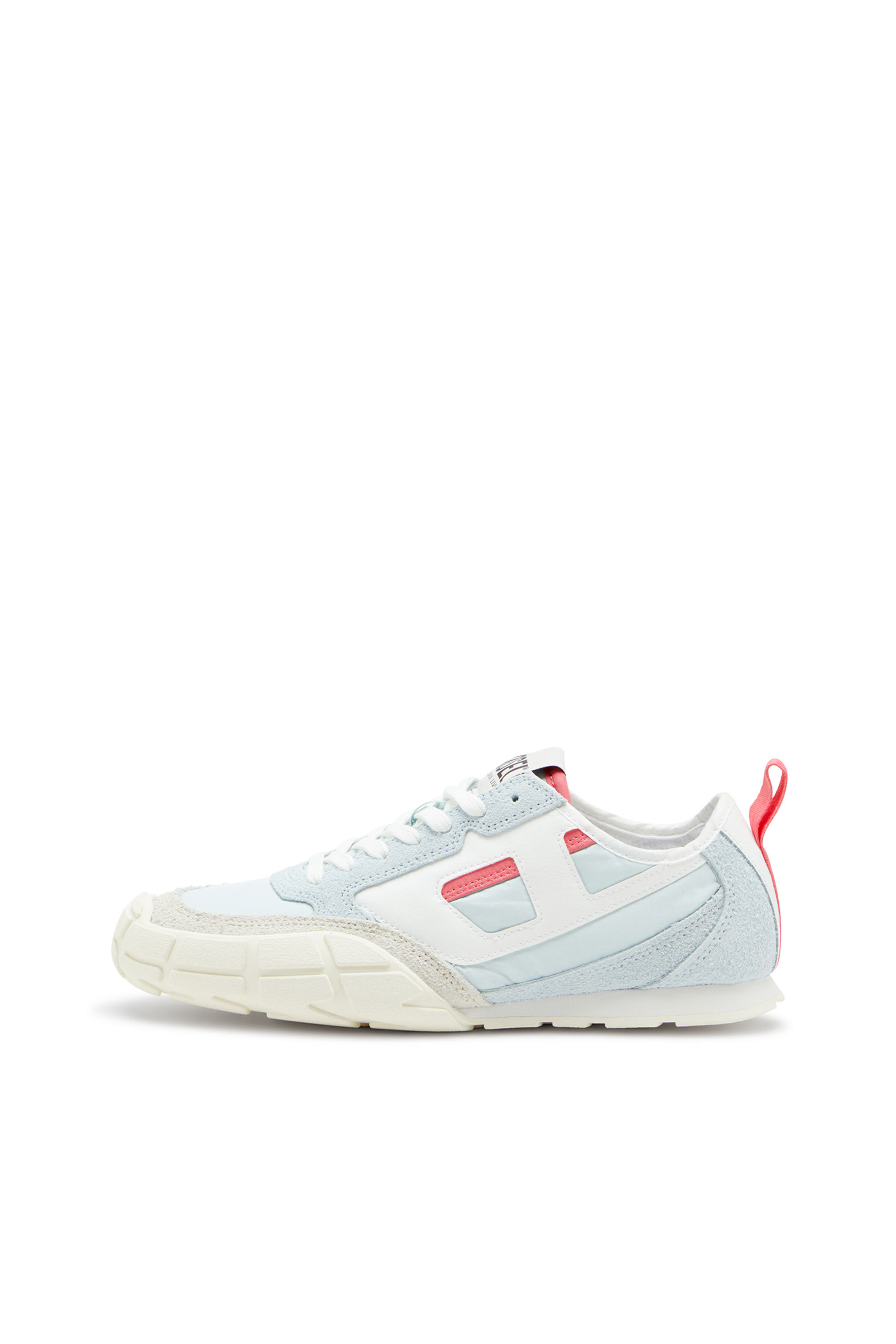 Diesel - S-PAGODHA LOW W, Sneaker in pelle, suede e ripstop Donna in ToBeDefined - 7