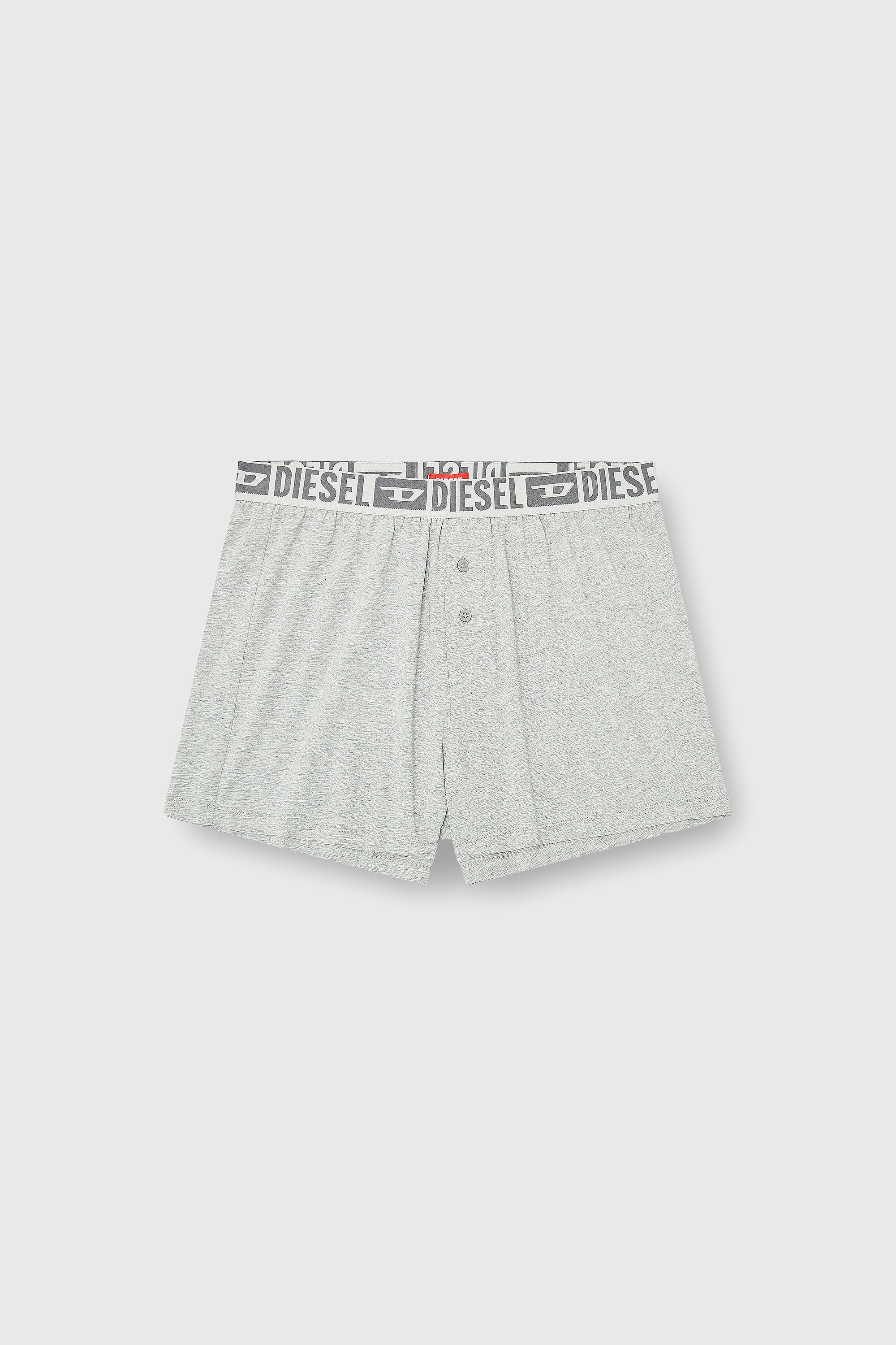 Diesel - STARKIE-D-CORE-2PACK, Herren Boxershorts aus stretch-baumwolle im Zweierpack in Grau - 2