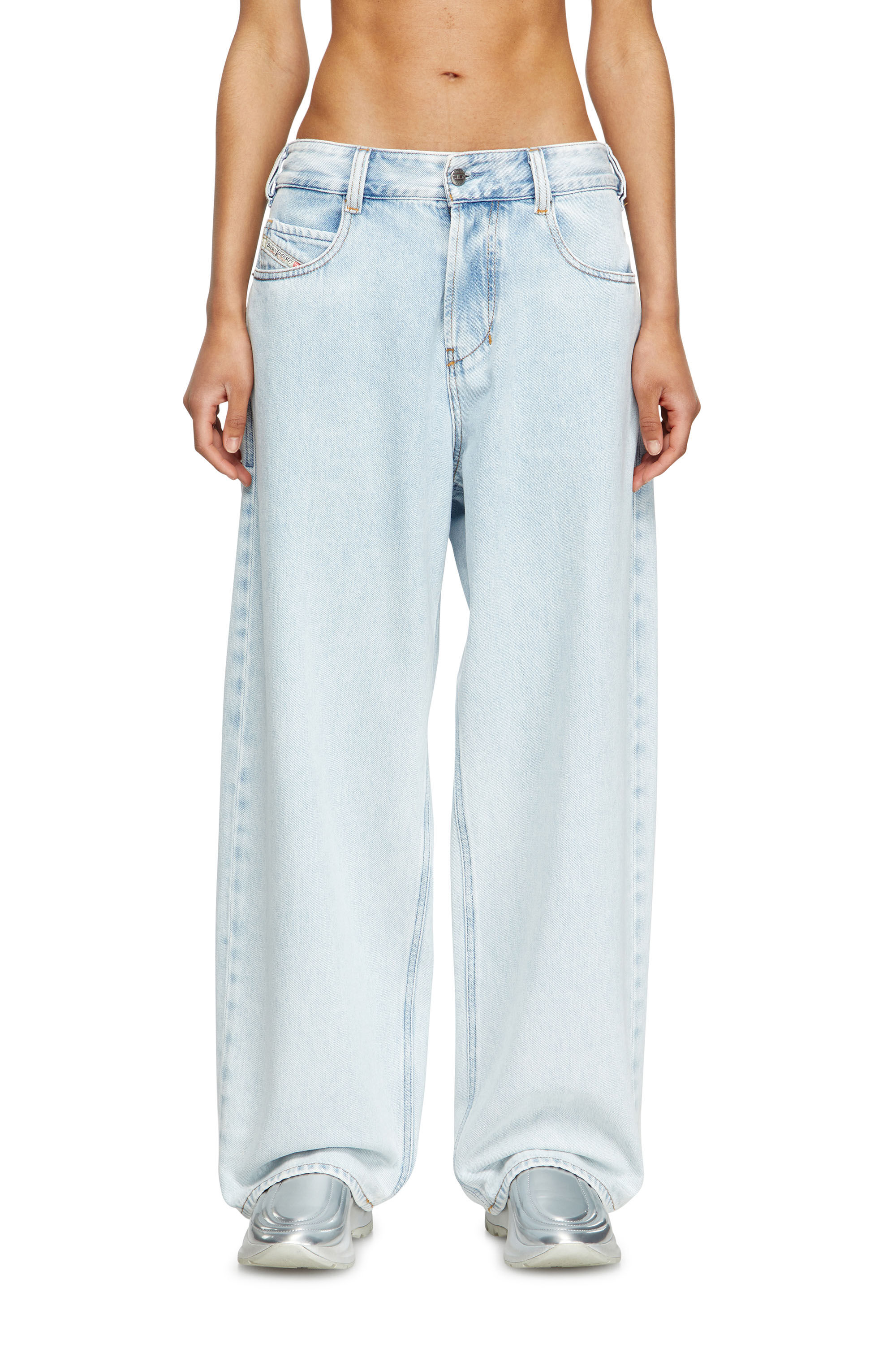 Diesel - Unisex Relaxed Jeans 1997 D-Enim 0DBDX, Dunkelblau - 7