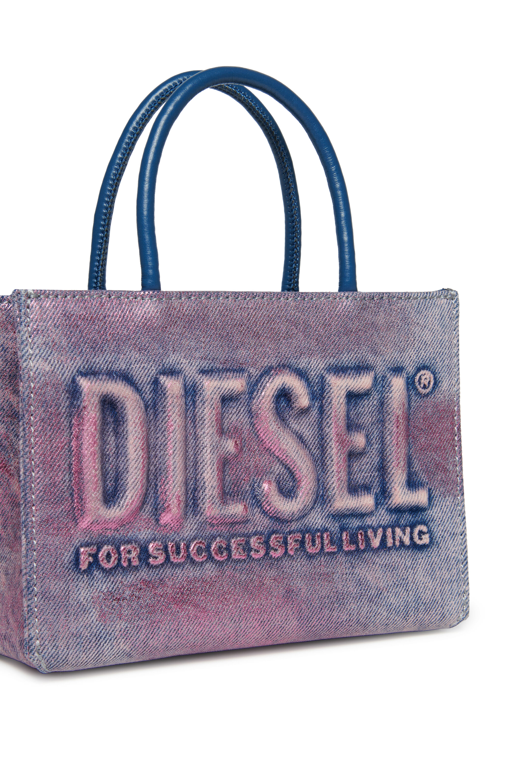 DSL 3D MINI BAG, Blu/Rosa