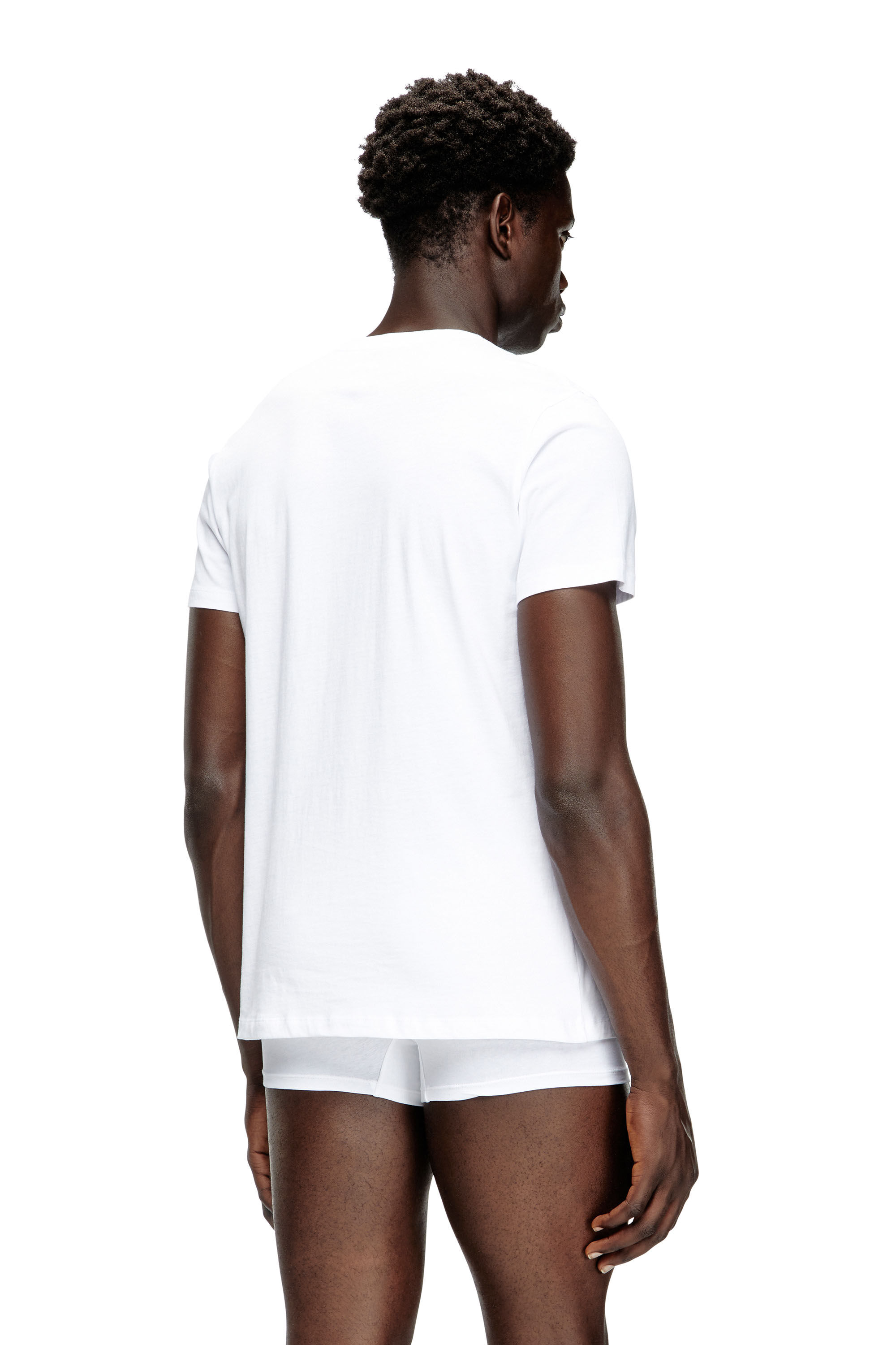 Diesel - RANDAL-D-BOX-3PACK, Set da tre di T-shirt Uomo in Bianco - 4