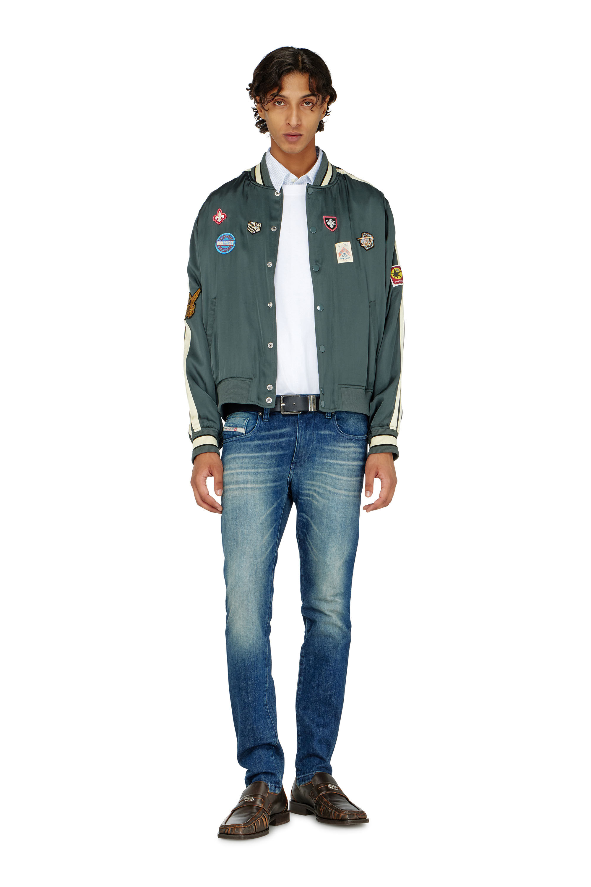 Diesel - Herren Slim Jeans 2019 D-Strukt 0KBBR, Dunkelblau - 1