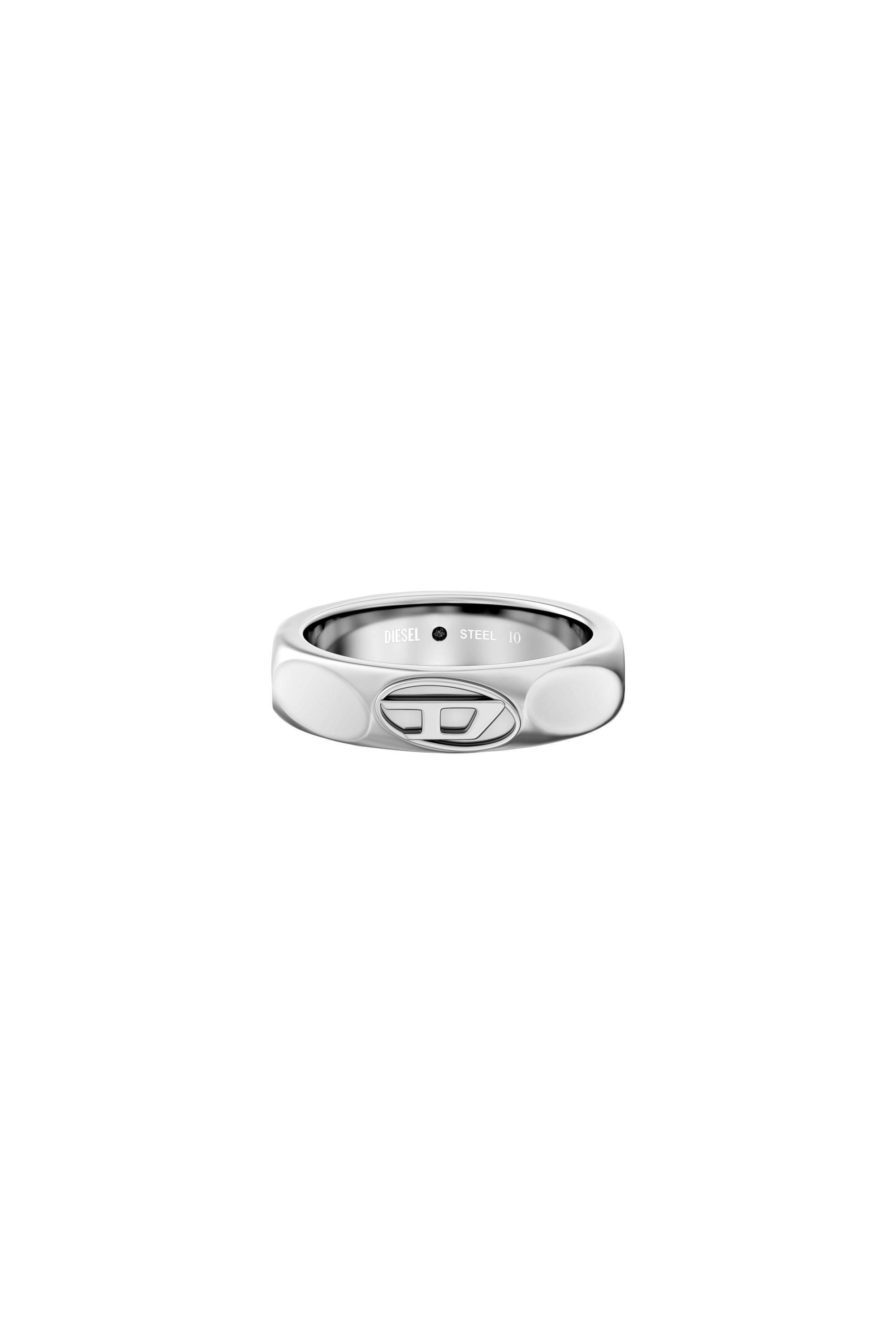 Diesel - DX1693040 JEWELLERY, Unisex Edelstahl-Ring in Silber - 3