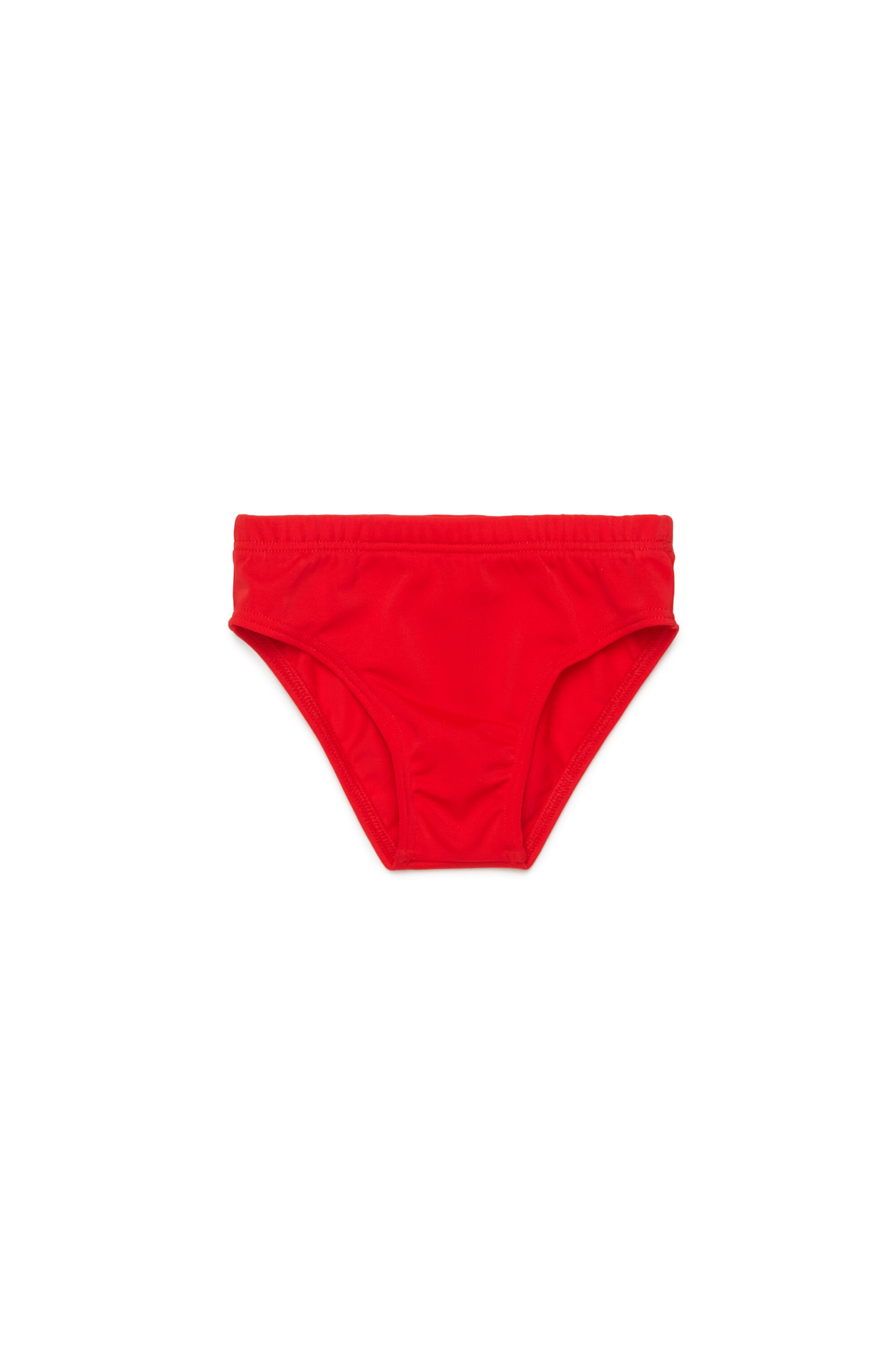 Diesel - MILIB, Slips de bain avec imprim&eacute; Diesel Homme in Rouge - 1