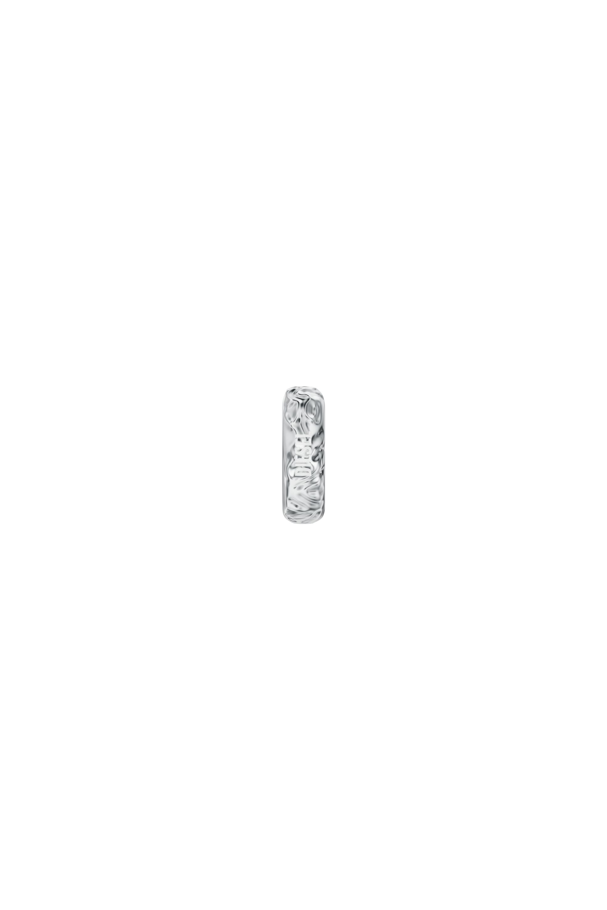 Diesel - DX1730040, Unisex's Stainless Steel Hoop Earring in Silver - 2