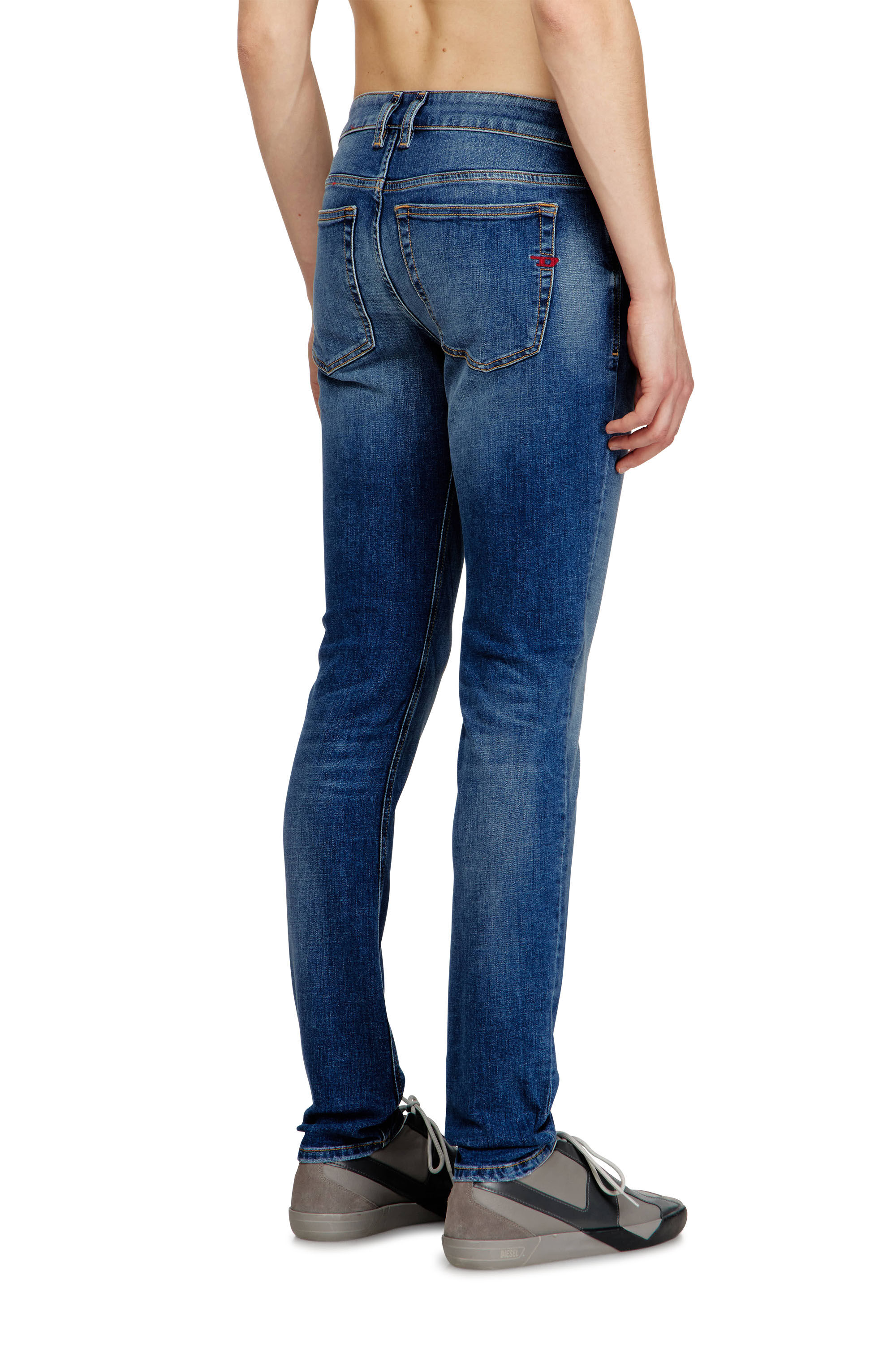 Diesel - Skinny Jeans 1979 Sleenker 09J33 Homme, Bleu moyen - Image 4