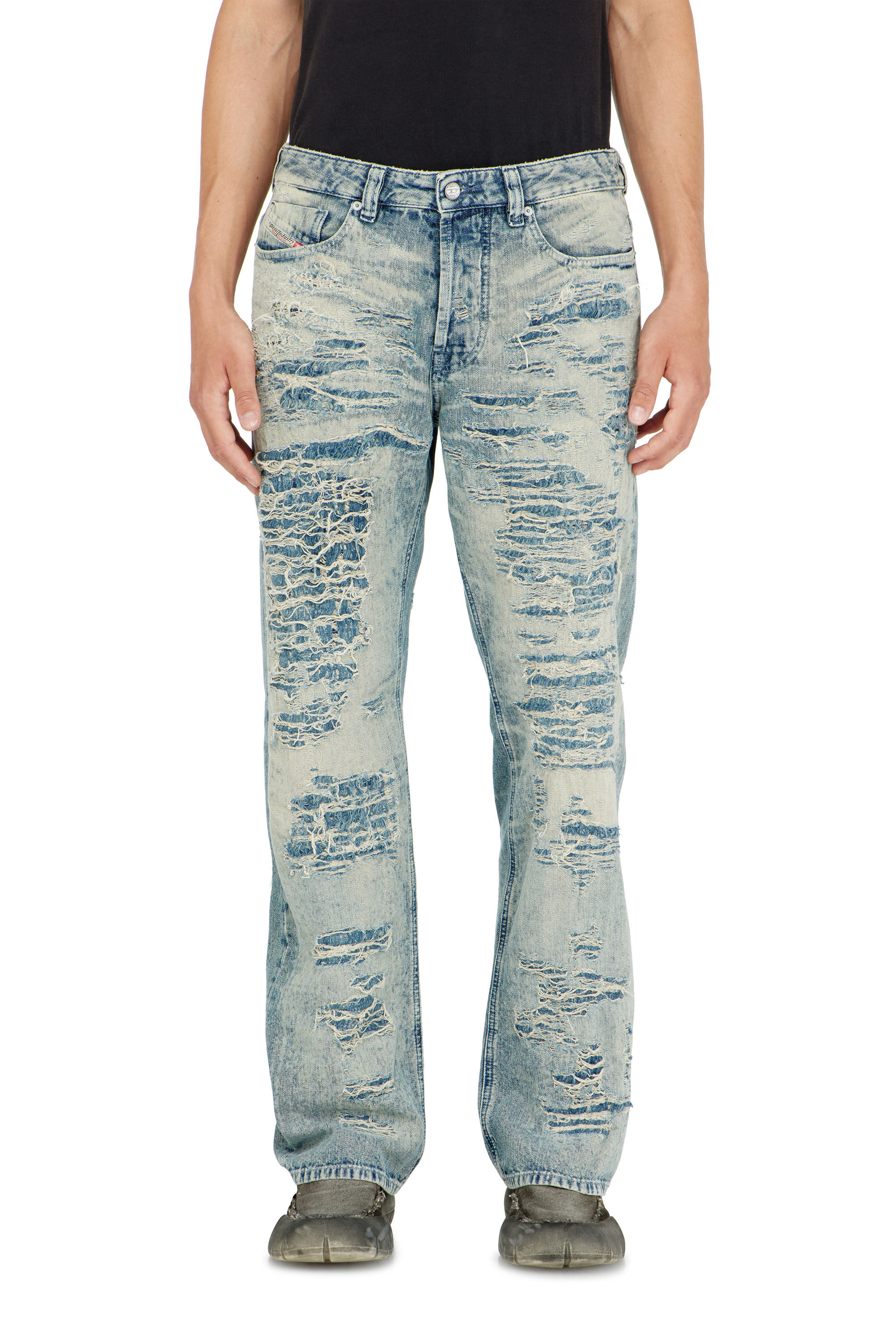 Diesel - Herren Relaxed Jeans 1980 D-Eeper 068YM, Mittelblau - 4