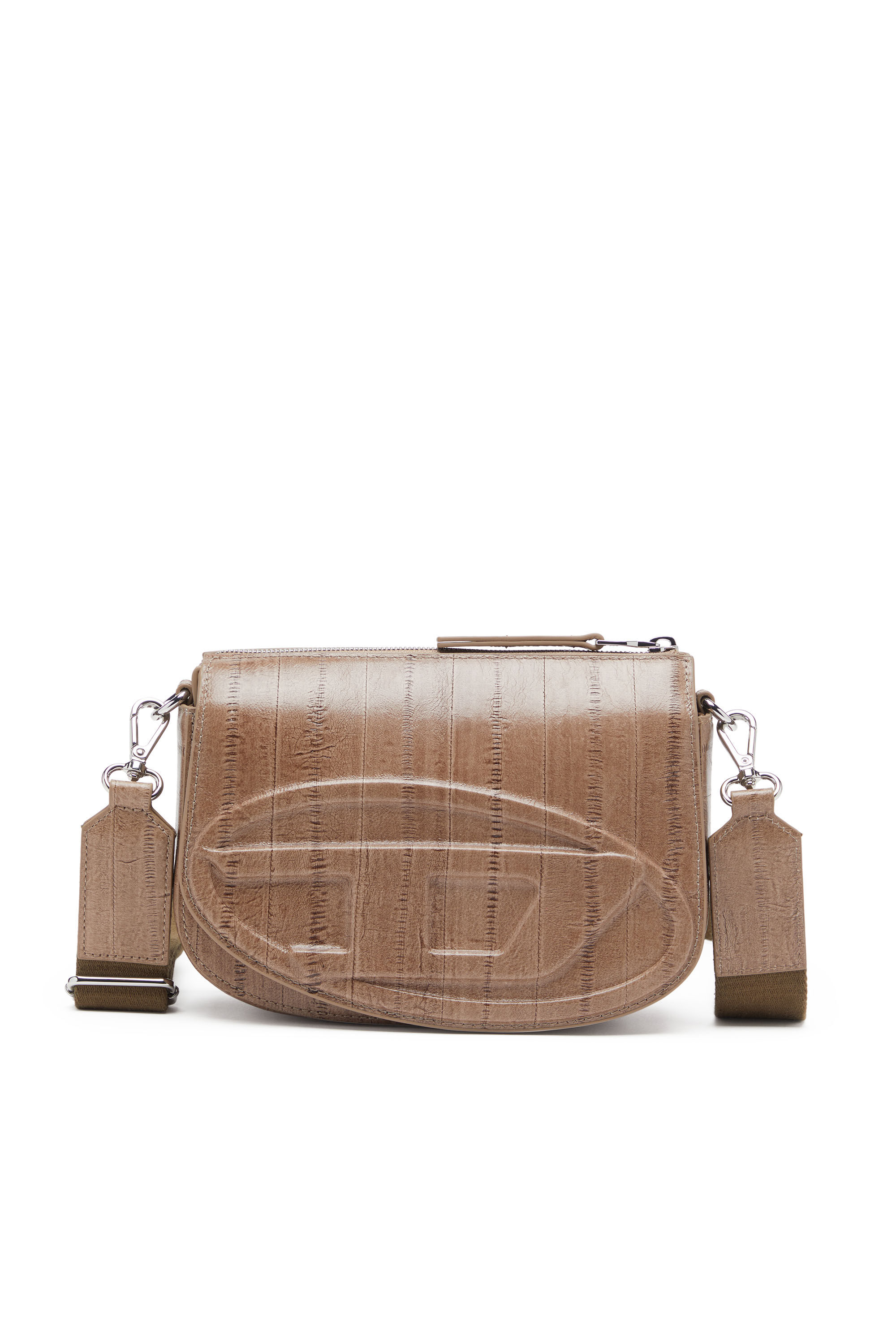 Diesel - 1DR CAMERA BAG, 1DR-Camera bag effetto anguilla Unisex in Marrone - 1