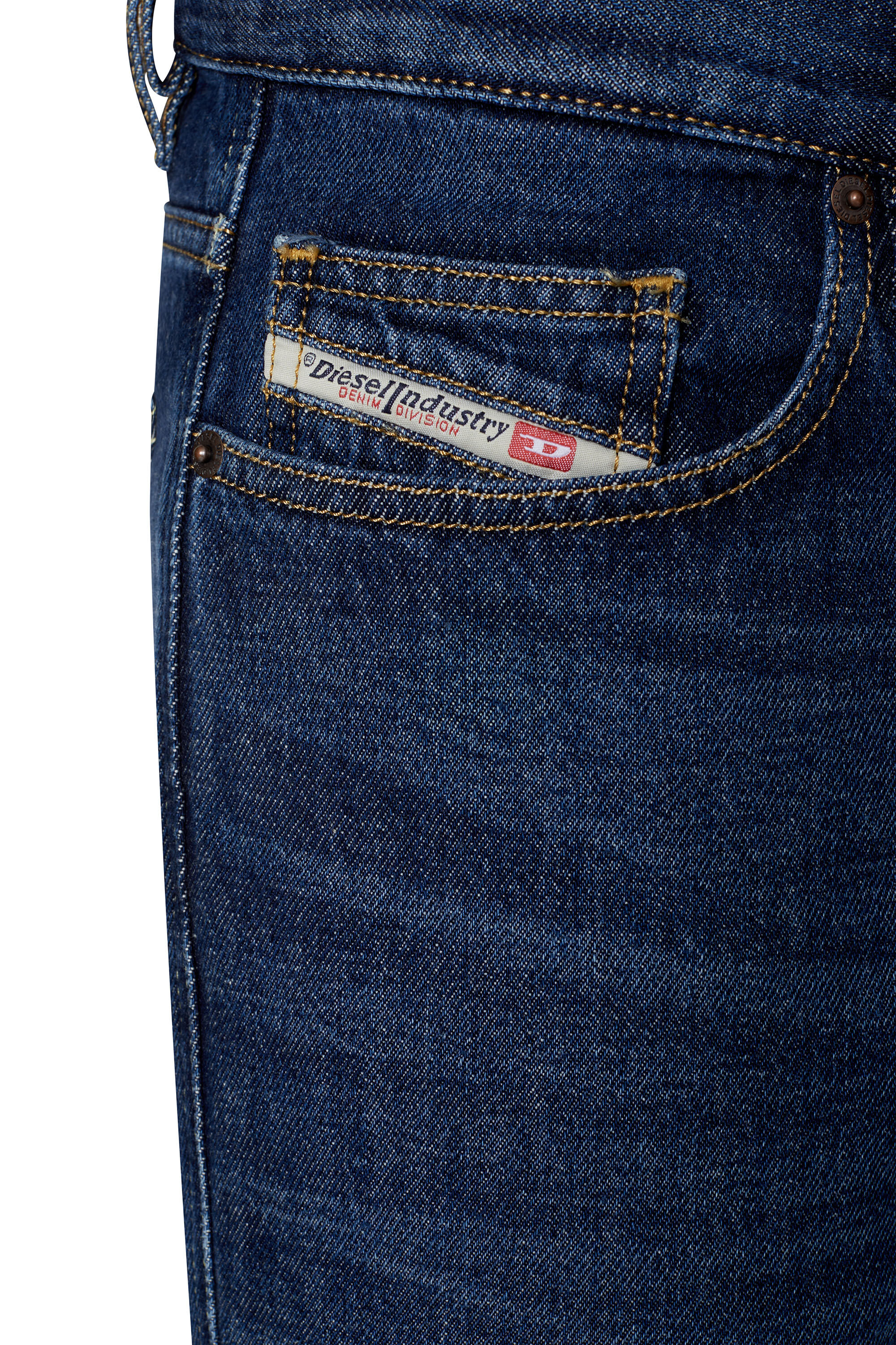 Diesel - Straight Jeans 2020 D-Viker 09C03, Blu Scuro - Image 5