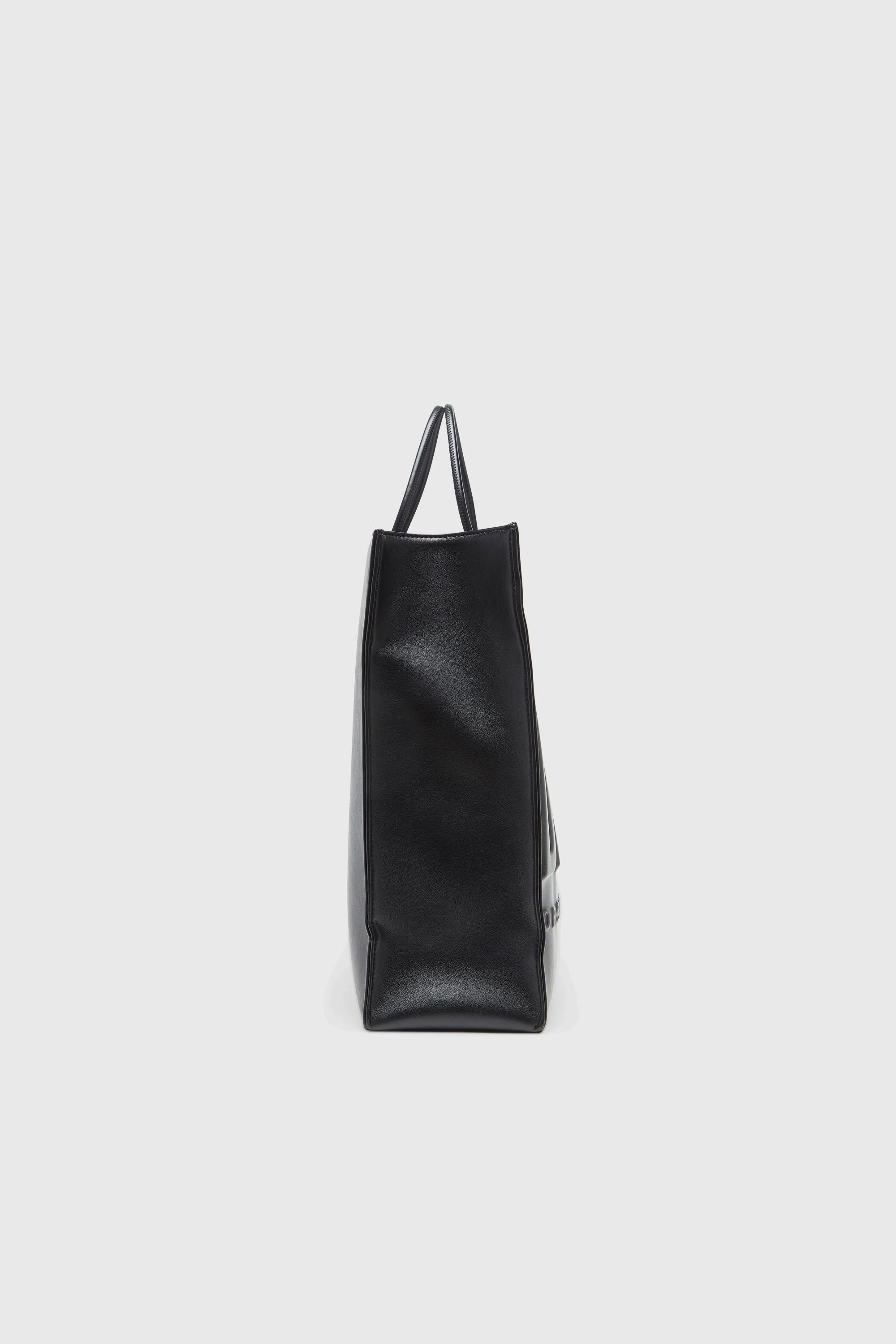 Diesel - DSL 3D SHOPPER EW X, Unisex Dsl 3D-Einkaufstasche aus weichem PU mit gepr&auml;gtem Logo in Schwarz - 5