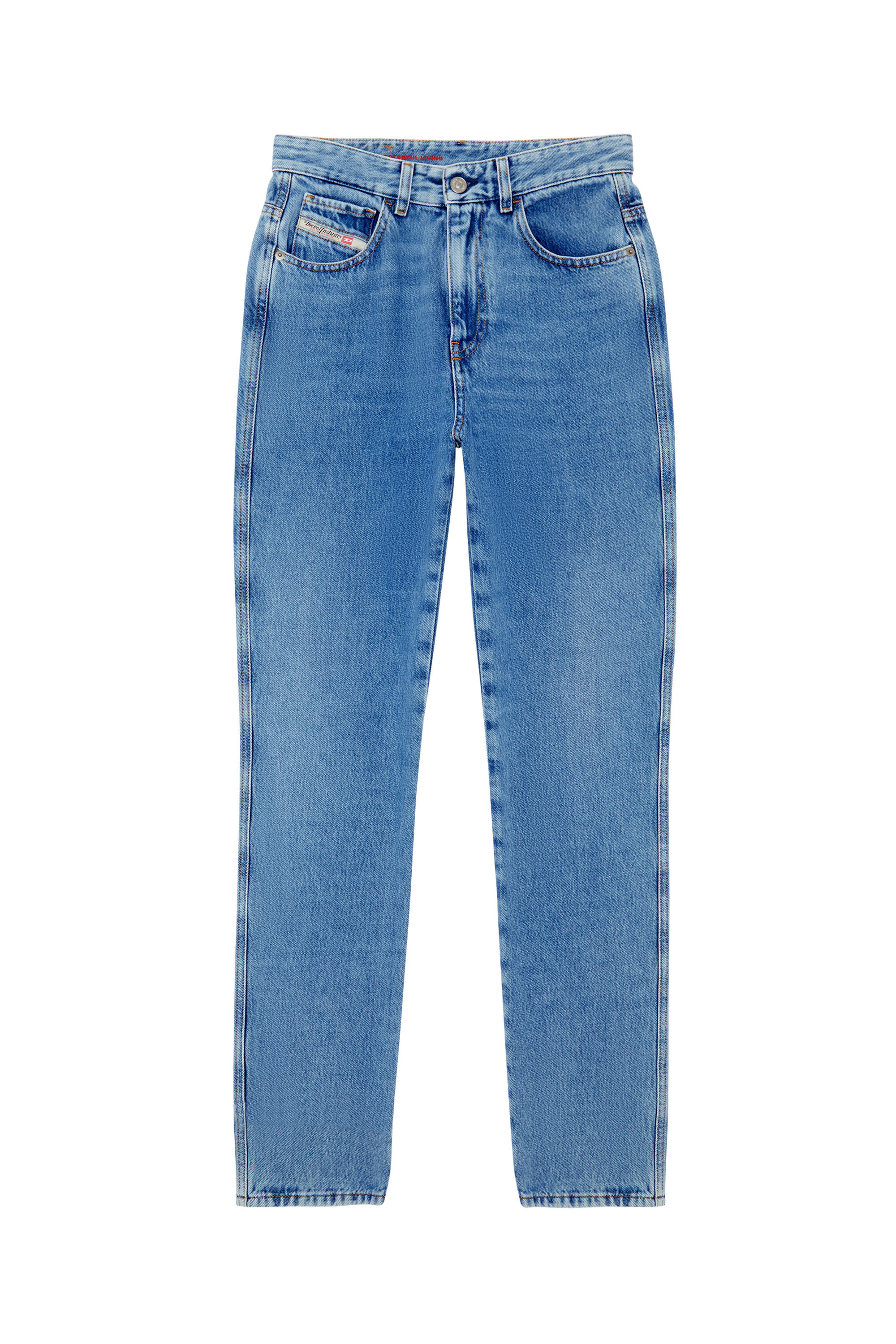 Diesel - 1994 09C16 Straight Jeans, Bleu moyen - Image 2
