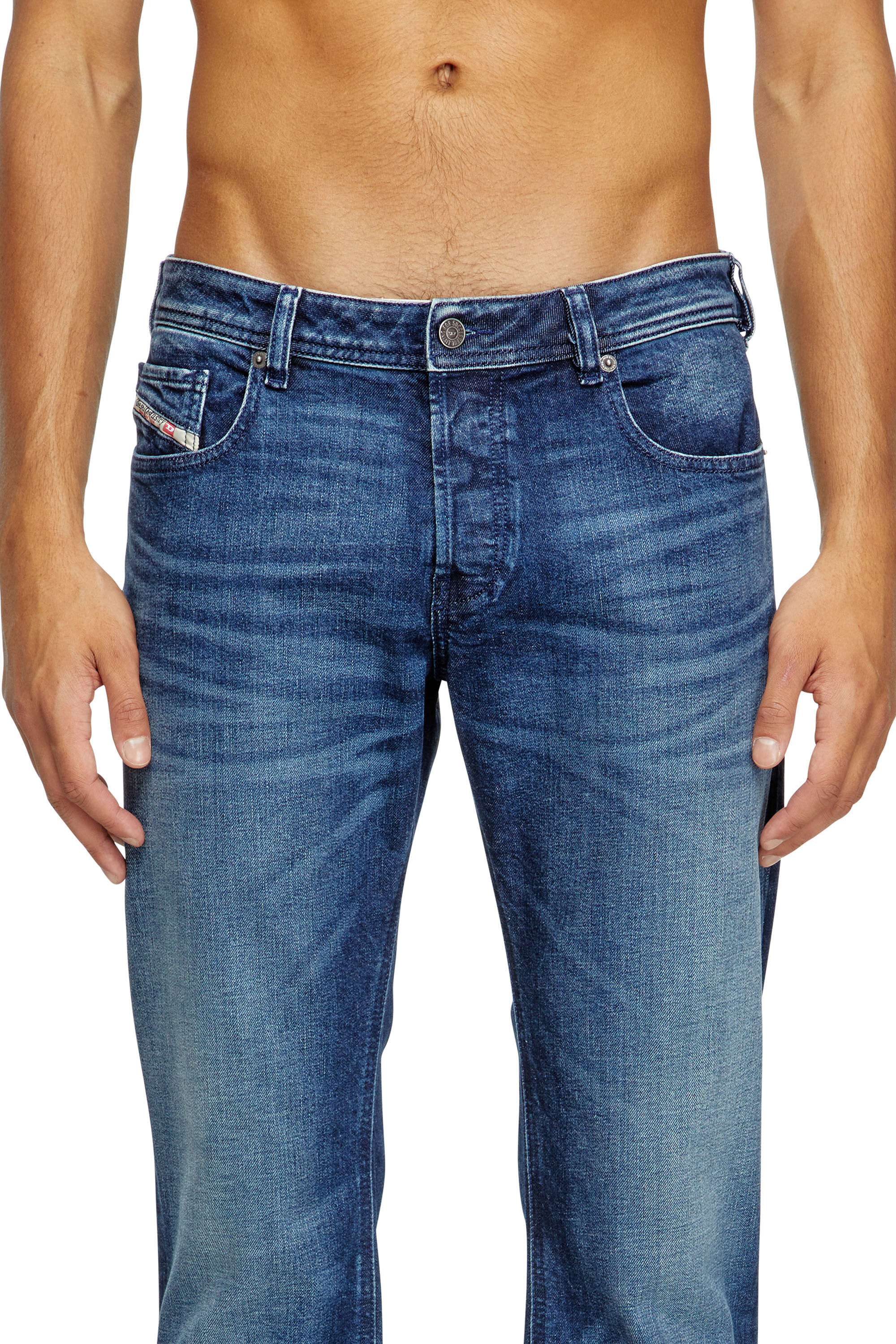 Diesel - Bootcut Jeans 2007 Zatiny 09L51 Homme, Bleu Foncé - Image 5