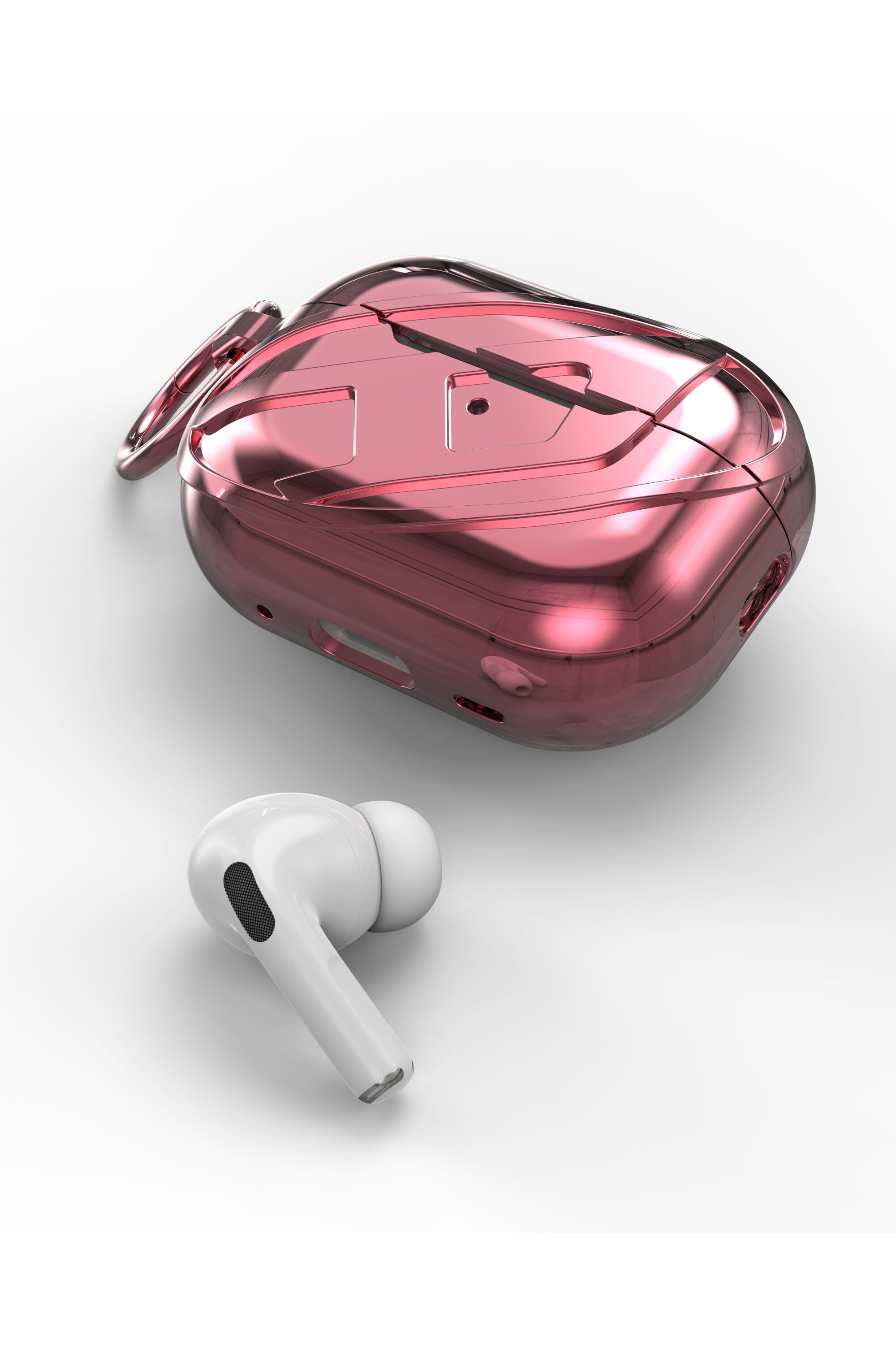 Diesel - 60276 MOULDED CASE, Unisex AirPods Hülle AirPods Pro / Pro 2 in Rosa - 4
