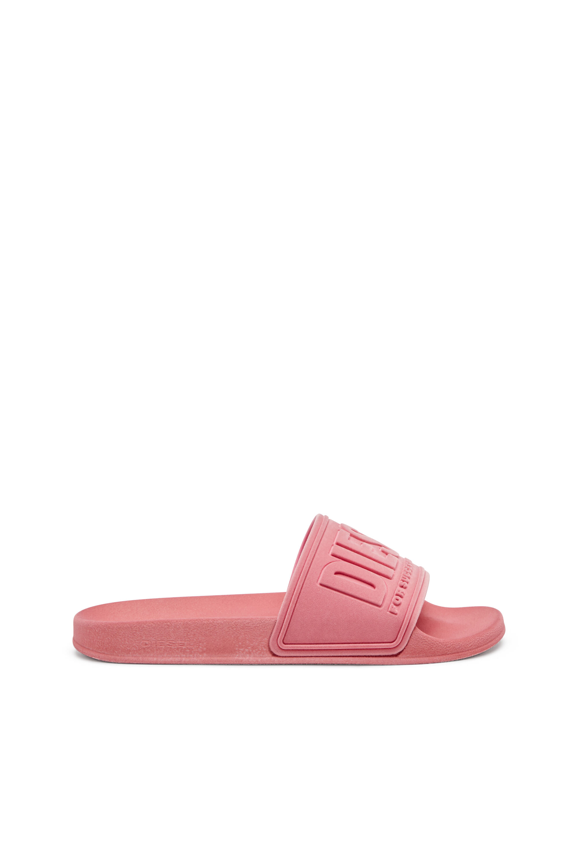 Diesel - SA-MAYEMI CC W, Sa-Mayemi-Ciabatte da piscina con effetto vellutato Donna in Rosa - 1