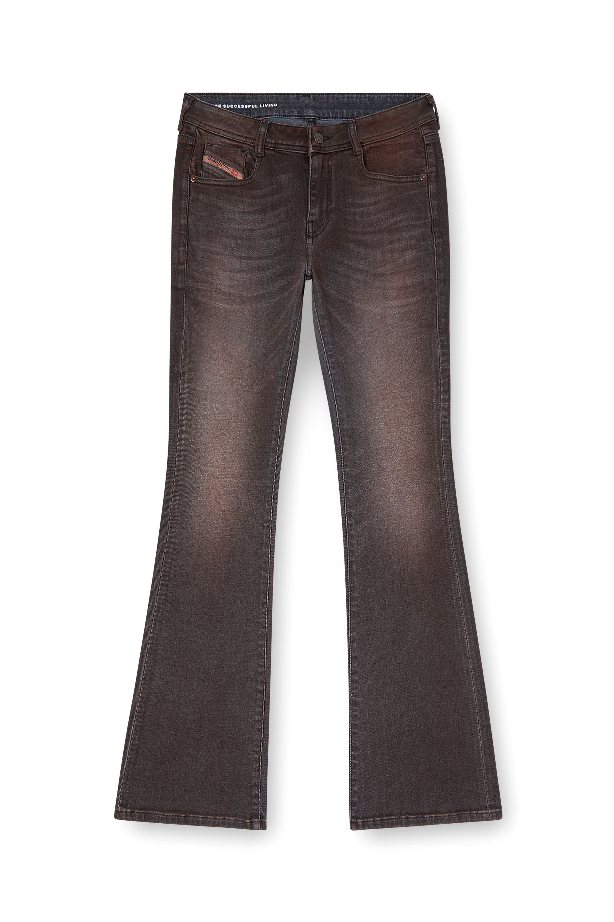 Diesel - Bootcut Jeans 1969 D-Ebbey 09K59 Donna, Nero/Grigio scuro - Image 2