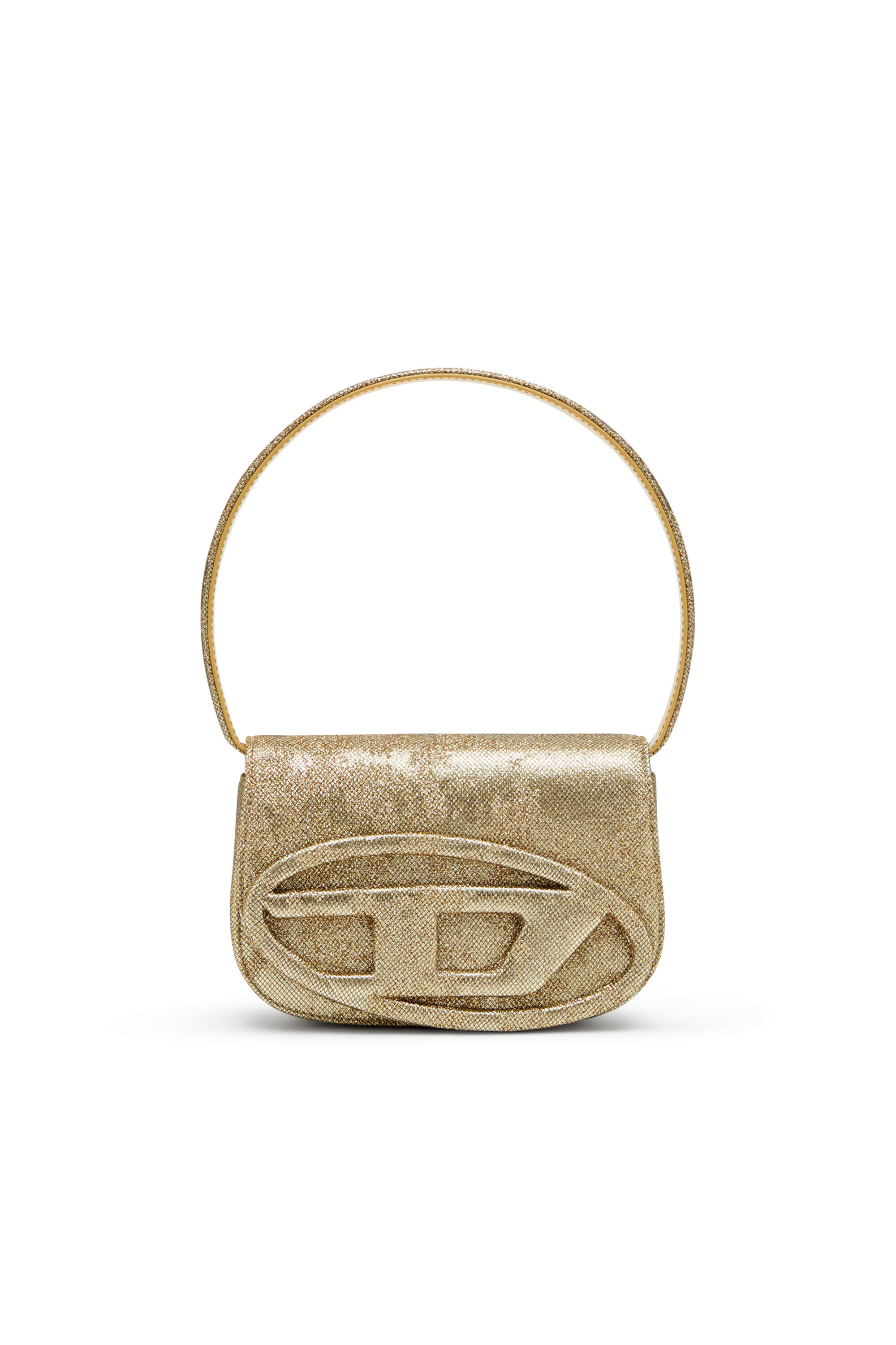 Diesel - 1DR, Damen Ikonische 1DR-Tasche aus Glitter-Camo-Lurex in null - 1