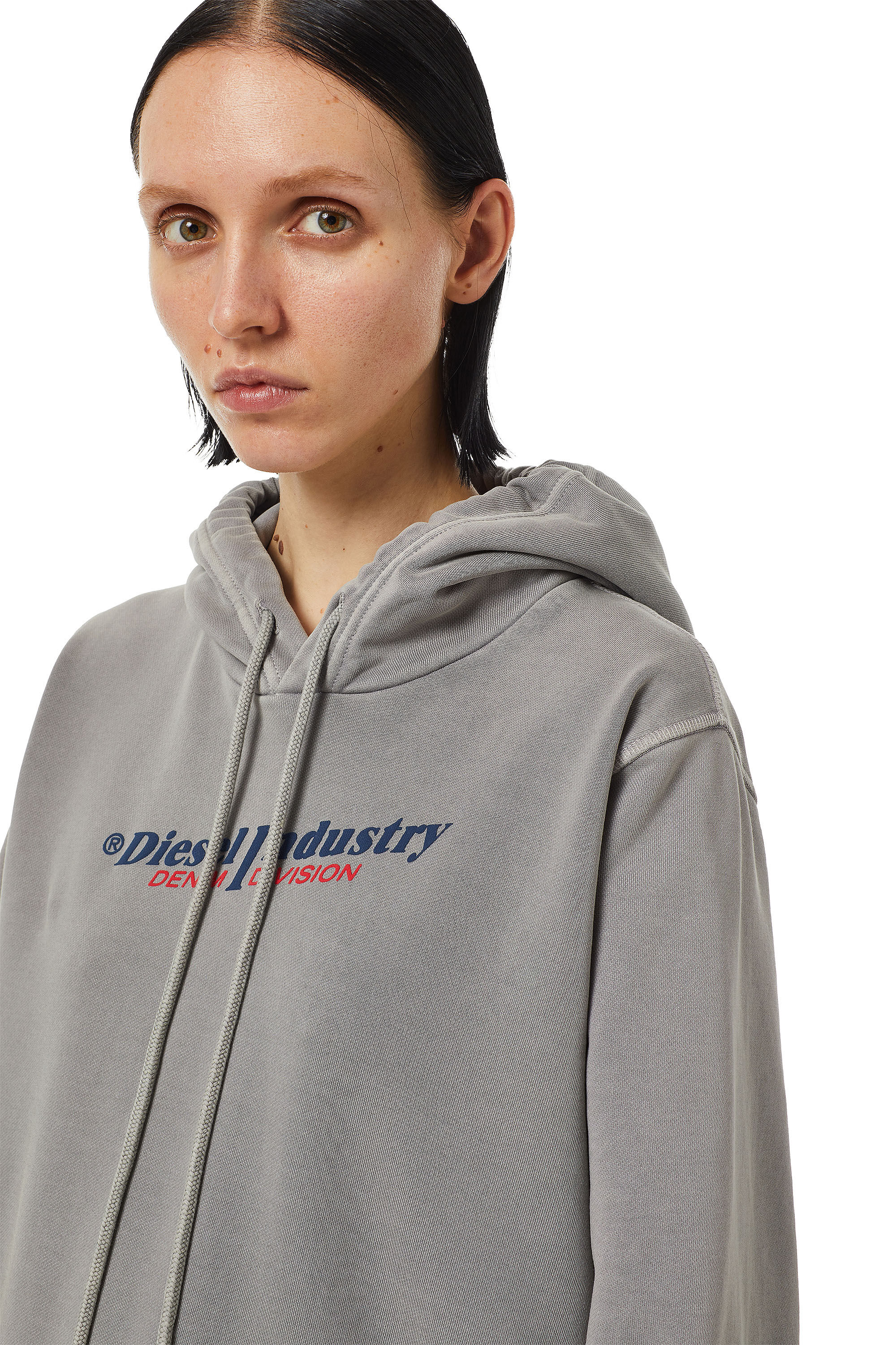 Diesel - F-REGGY-HOOD-IND, Grigio - Image 5