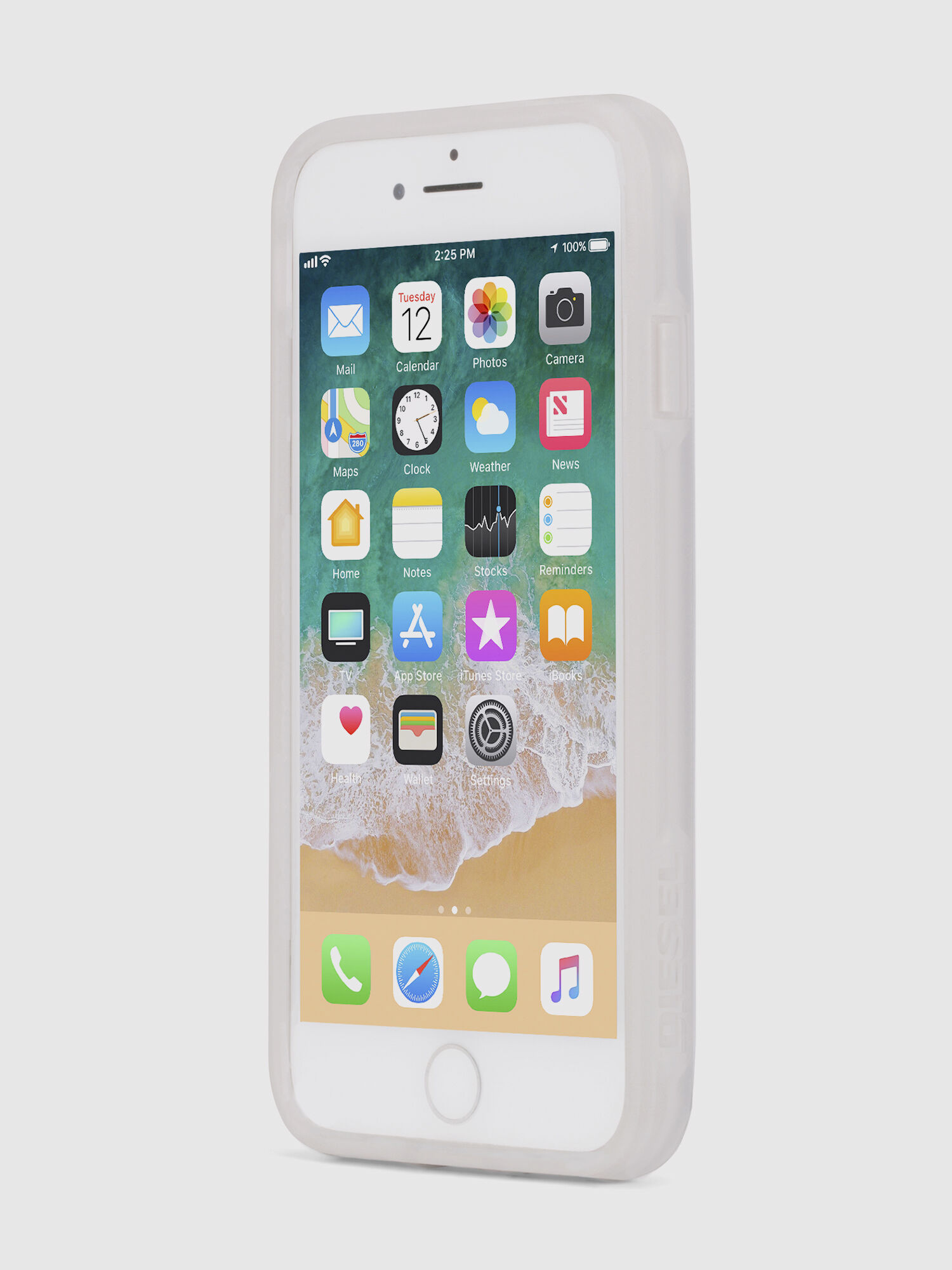 Diesel - BLAH BLAH BLAH IPHONE 8 PLUS/7 PLUS/6s PLUS/6 PLUS CASE, Coque en résine, iPhone 8 Plus/7 Plus/6s Plus/6 Plus Femme in Blanc - 3