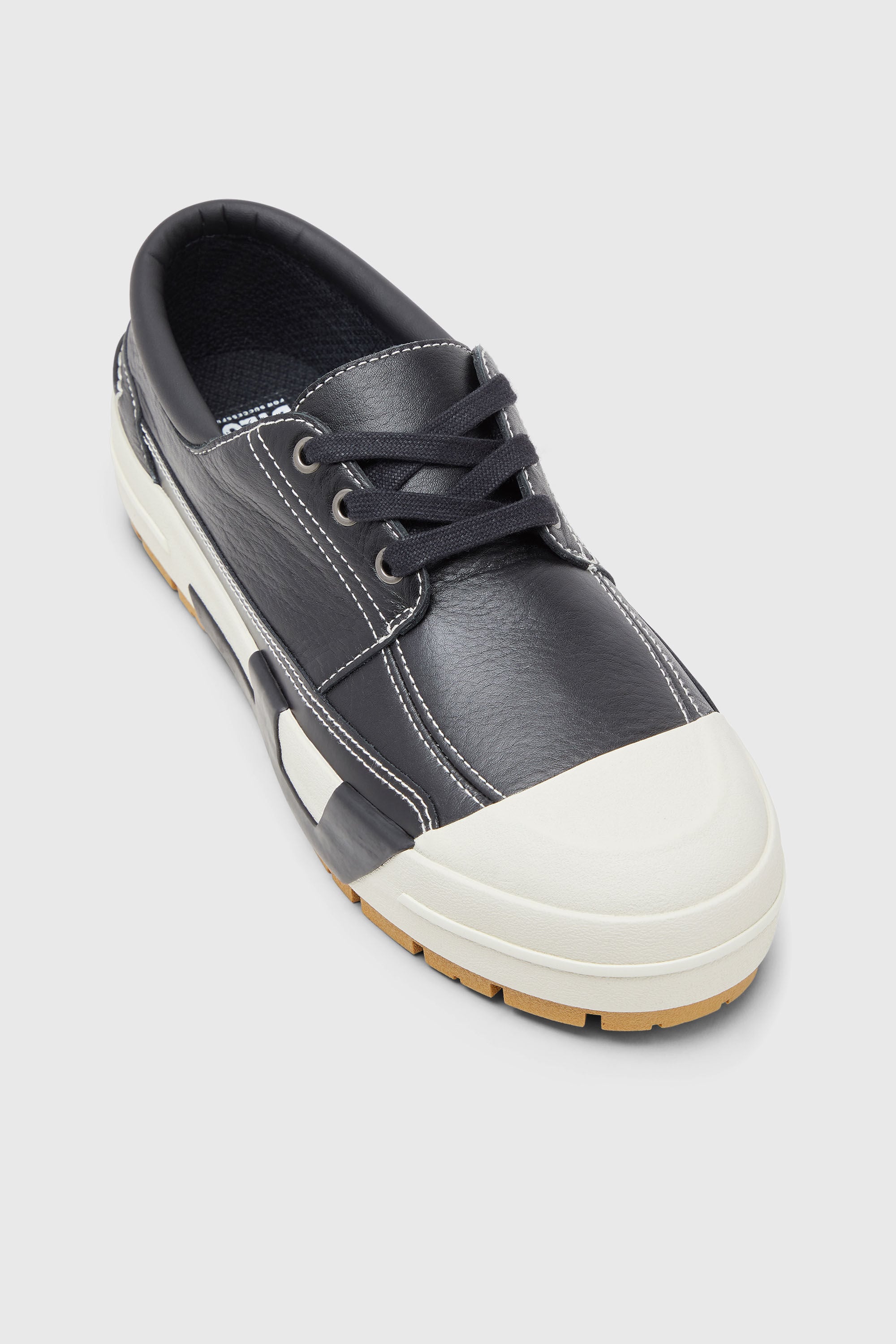 Diesel - S-D-VERSE MOCASSIN, S-D-Verse - Mocassin hybride en cuir Homme in Noir - 6