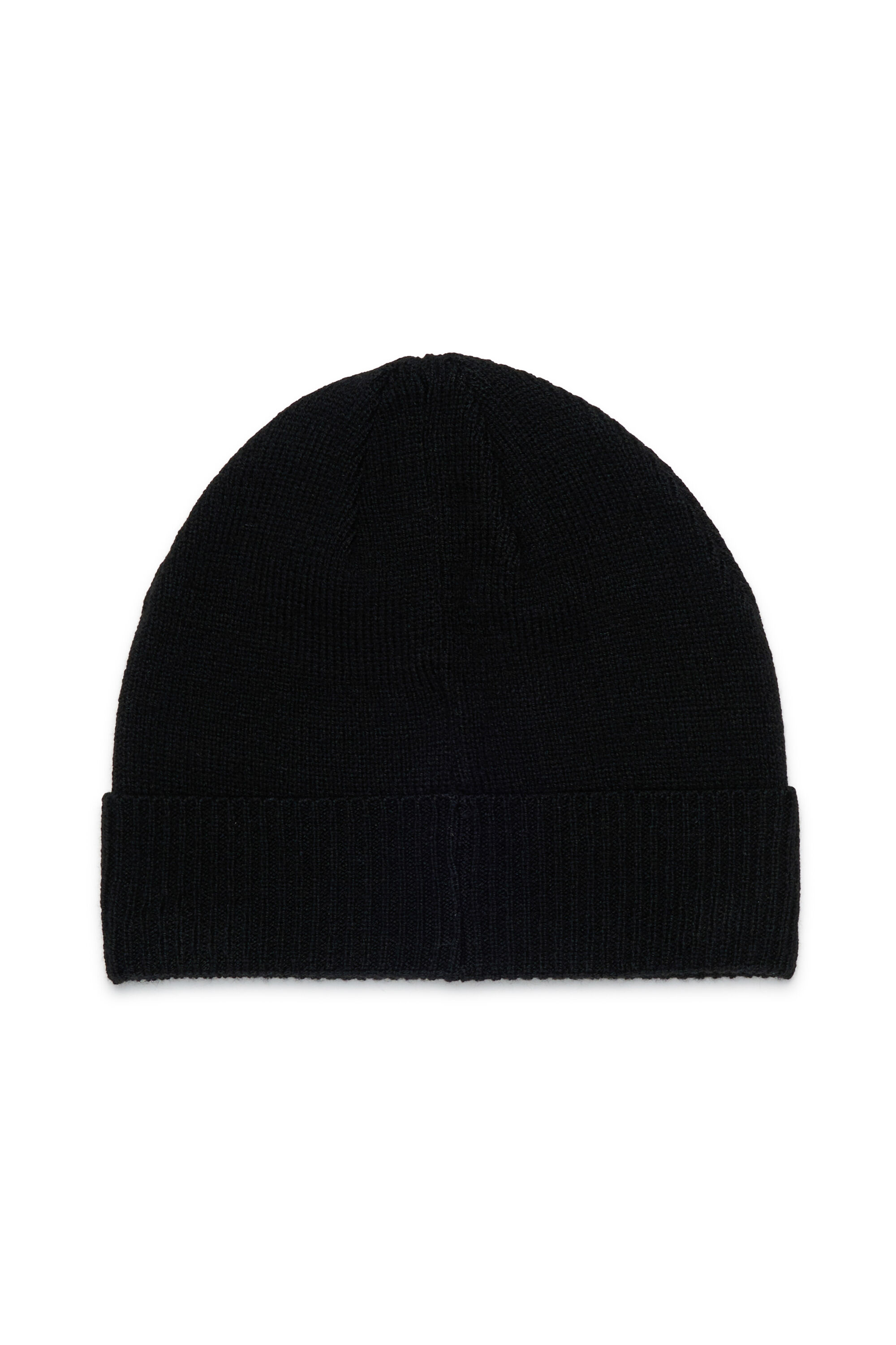 Diesel - FBAND, Berretto in misto lana con logo Unisex in Nero - 2