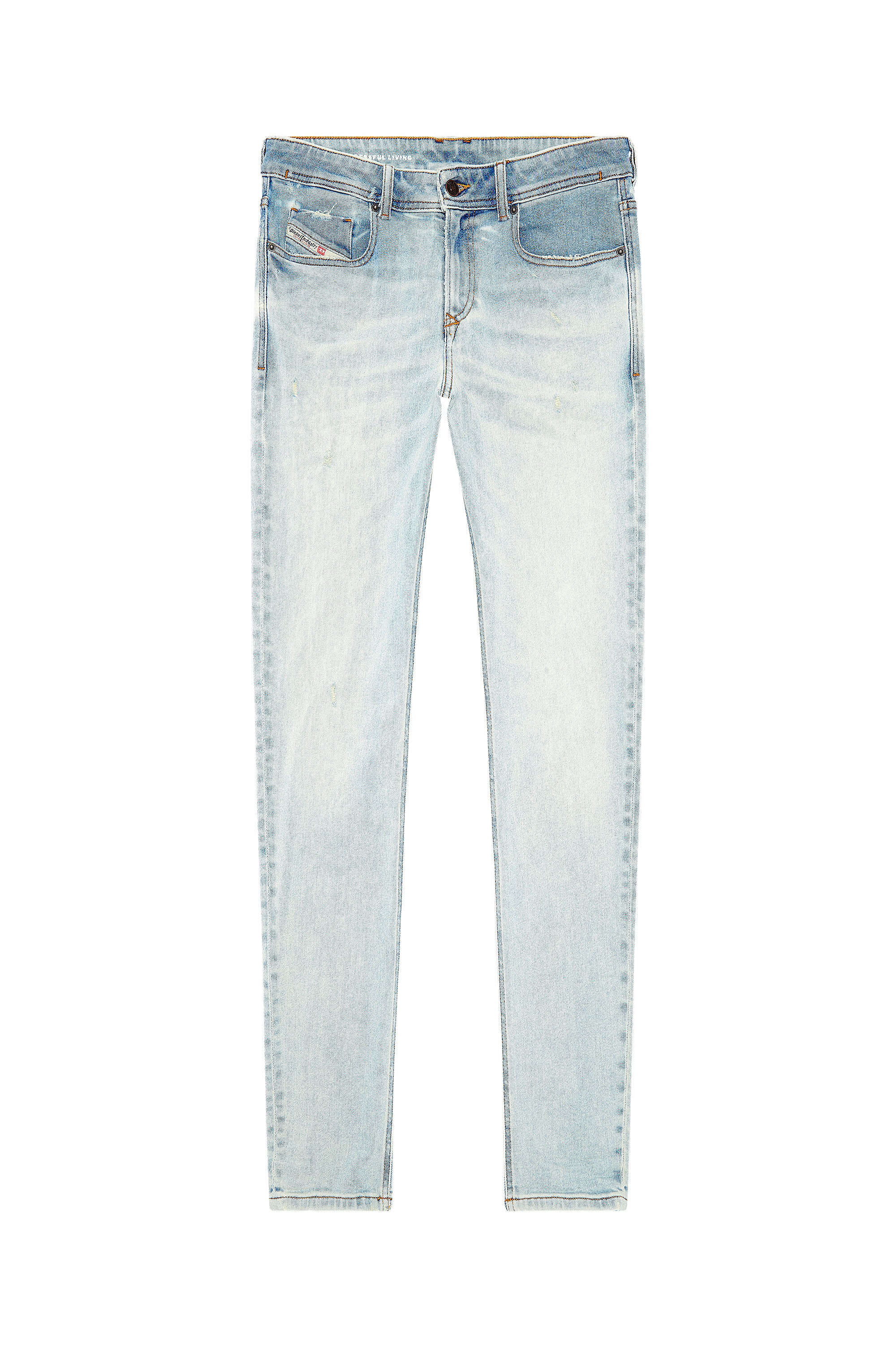 Diesel - Skinny Jeans 1979 Sleenker 09H73, Hellblau - Image 2