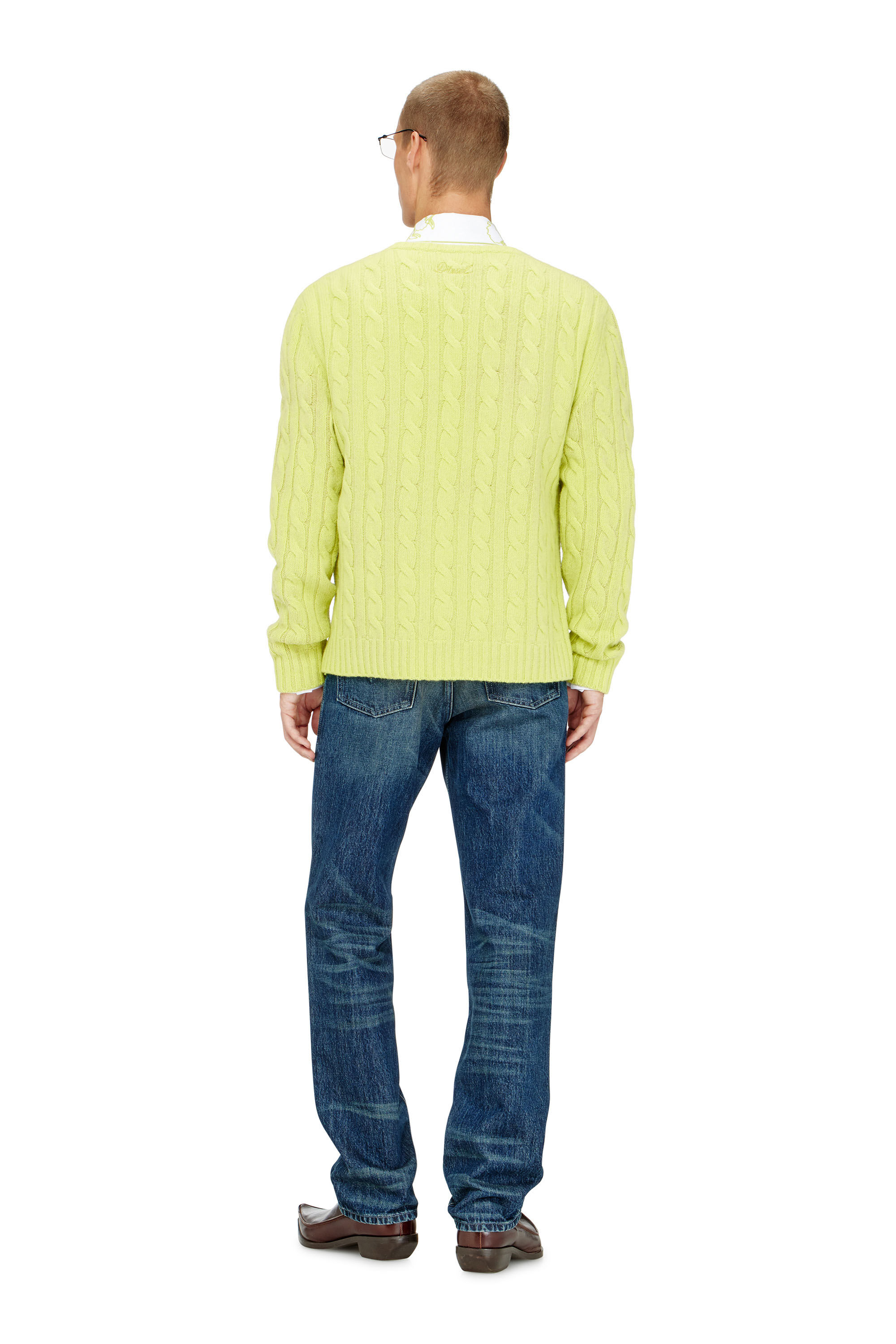 Diesel - Regular Jeans 1991 D-Voeed 007FZ Homme, Bleu Fonc&eacute; - Image 3