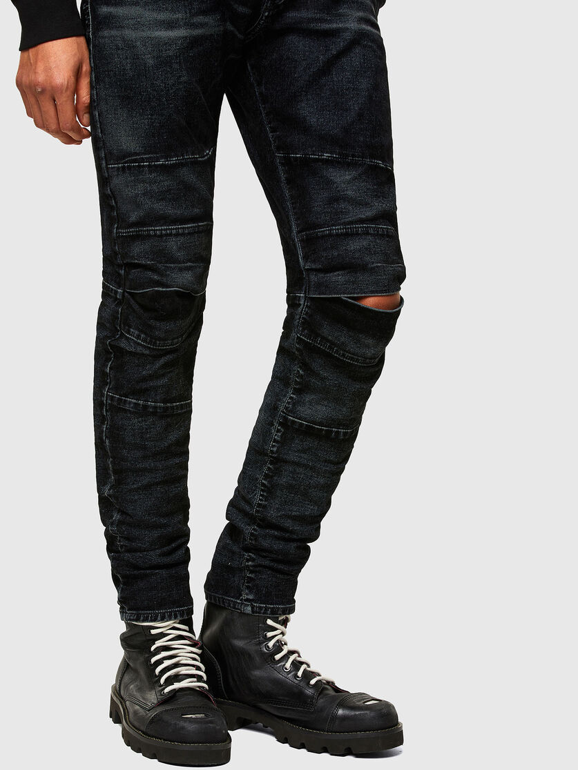 D Strukt Joggjeans 069tg Herren Slim Jeans Diesel