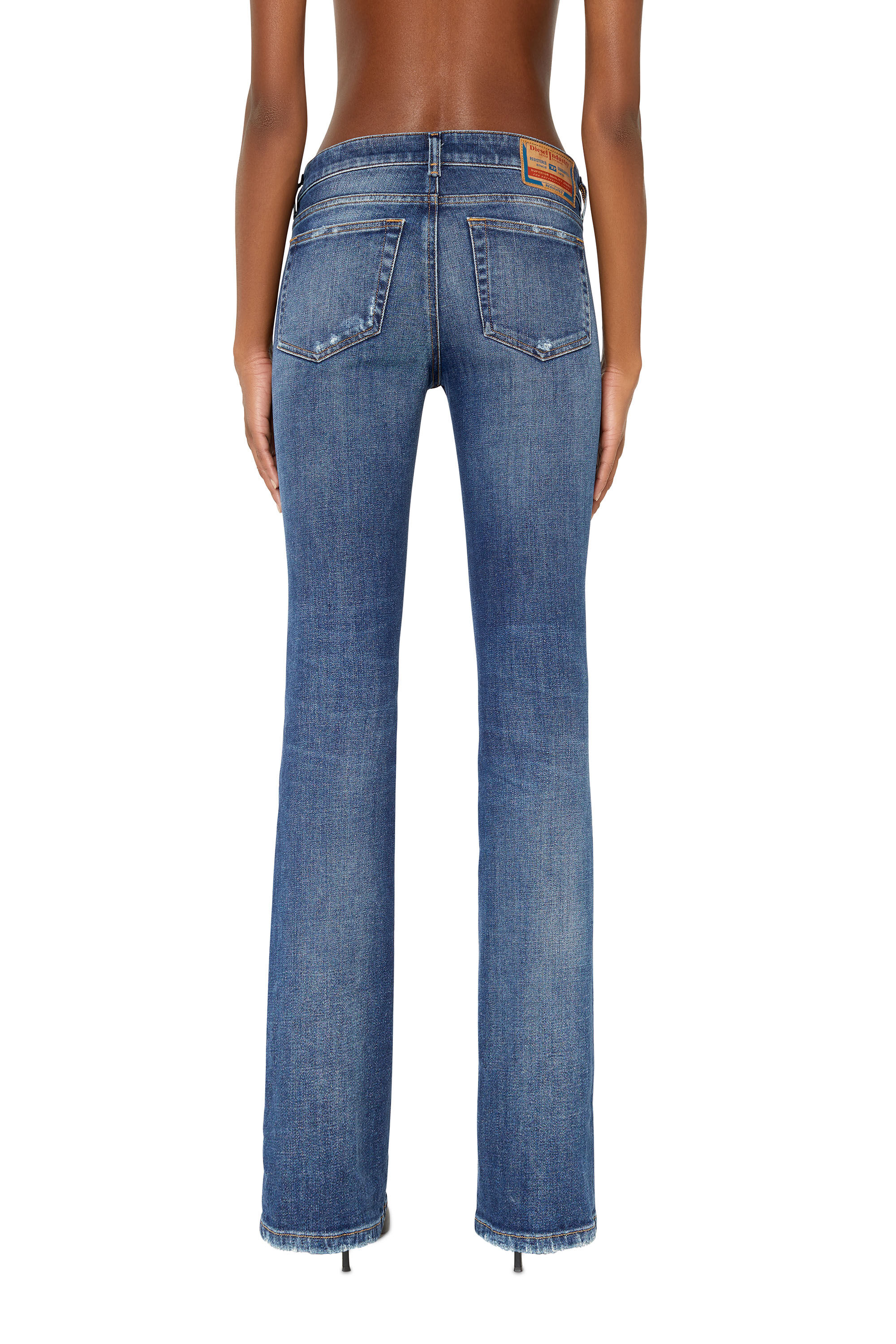 Diesel - 1969 D-EBBEY 09E45 Bootcut and Flare Jeans, Mittelblau - Image 4