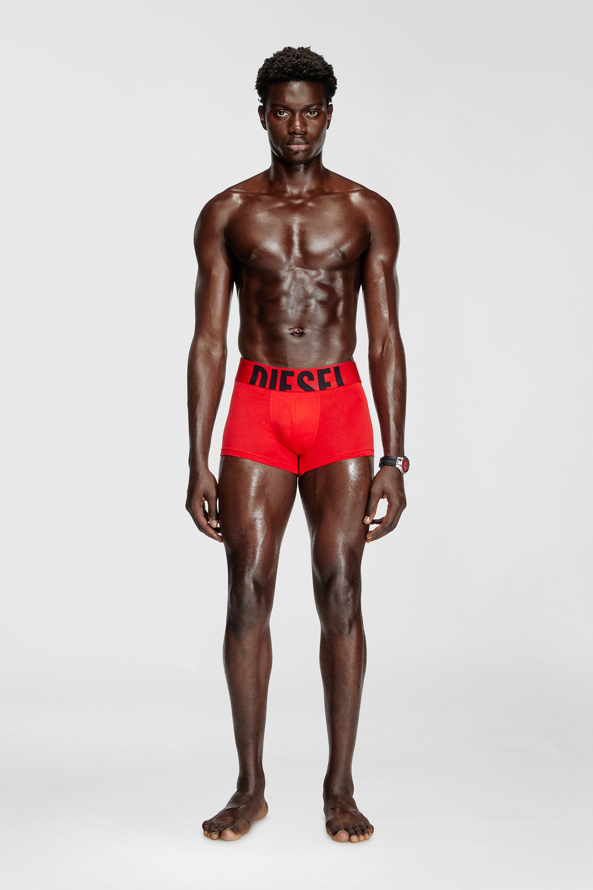 Diesel - UMBX-DAMIENTHREEPACK-5.5EL, Set da tre boxer in cotone stretch Uomo in Multicolor - 1