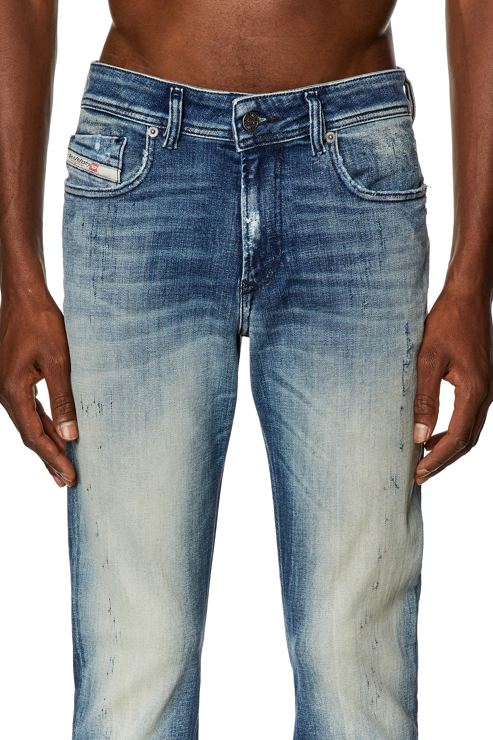 Diesel - Skinny Jeans 1979 Sleenker 09G87, Dunkelblau - Image 4