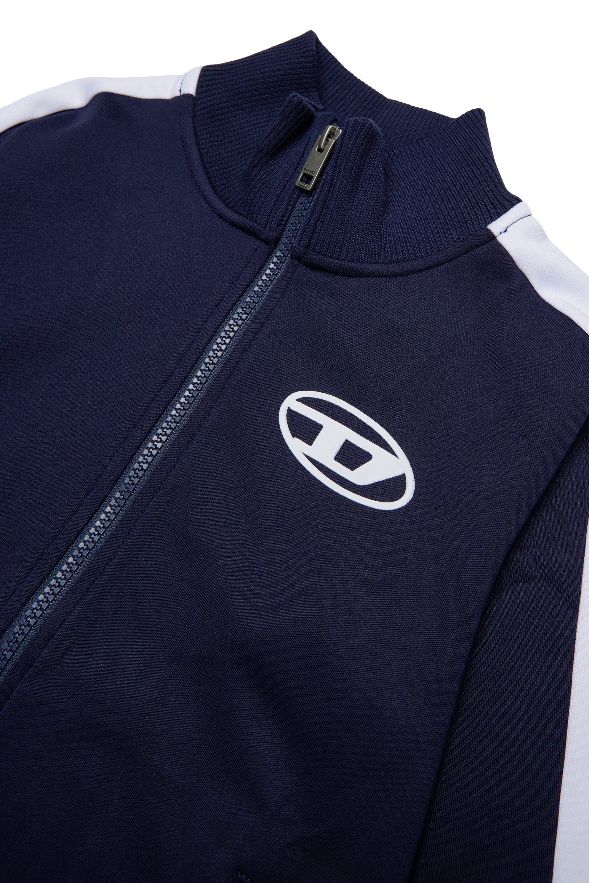 Diesel - SBOS, Herren Track jacket mit Oval D Logo in Dunkelblau - 3