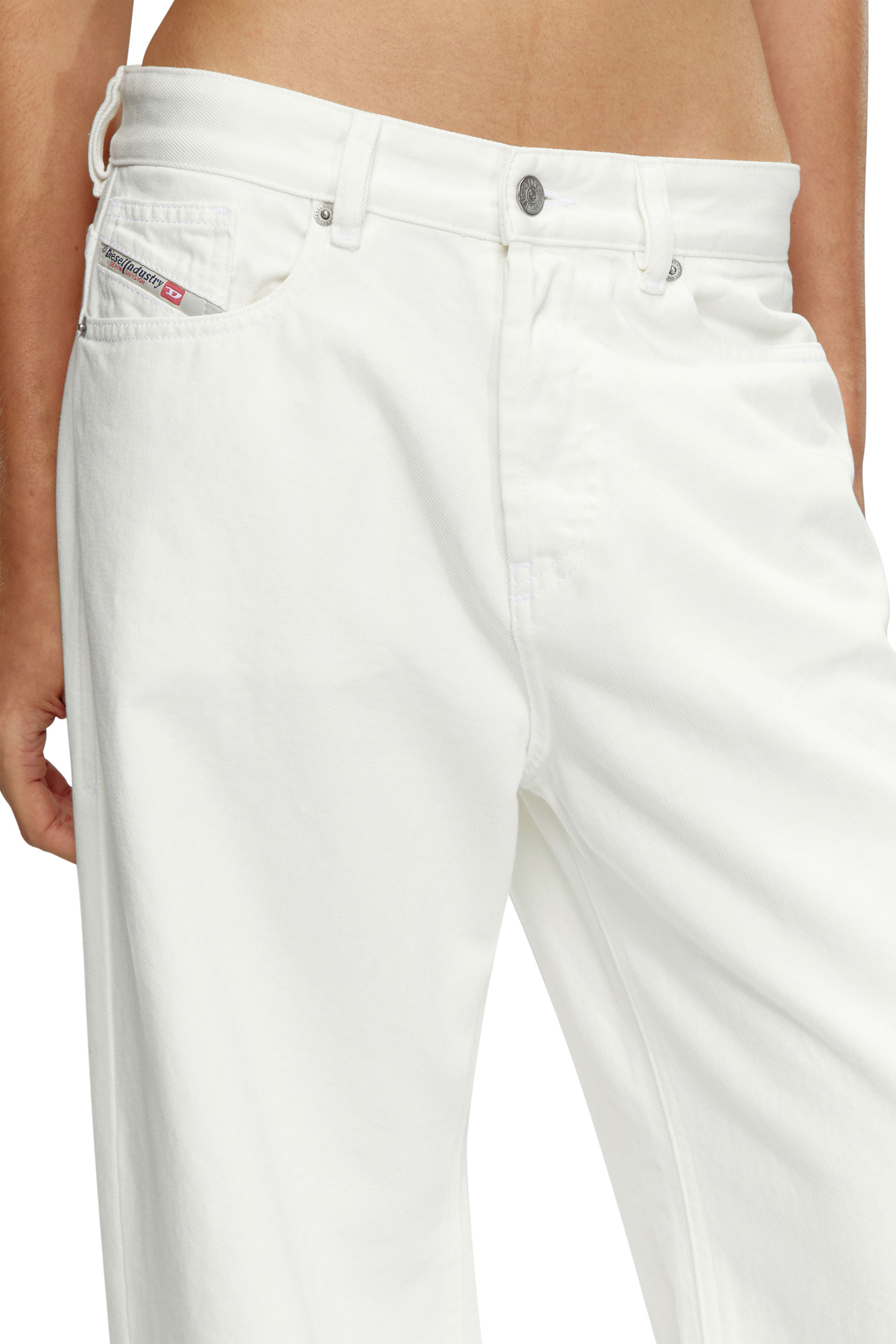 Diesel - Straight Jeans 1996 D-Sire 09I41, Bianco - Image 3