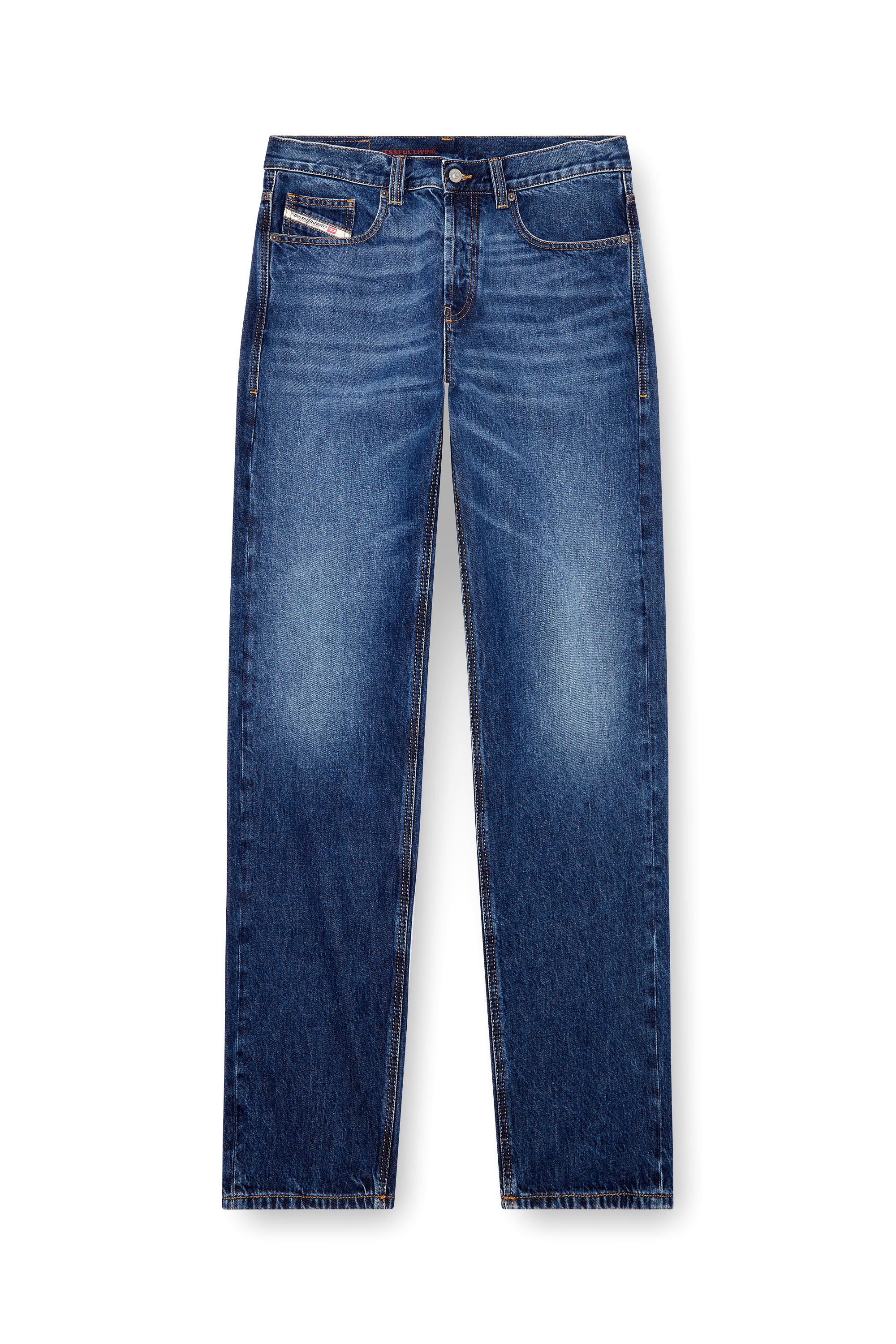 Diesel - Herren Straight Jeans 2010 D-Macs 09I27, Dunkelblau - 3