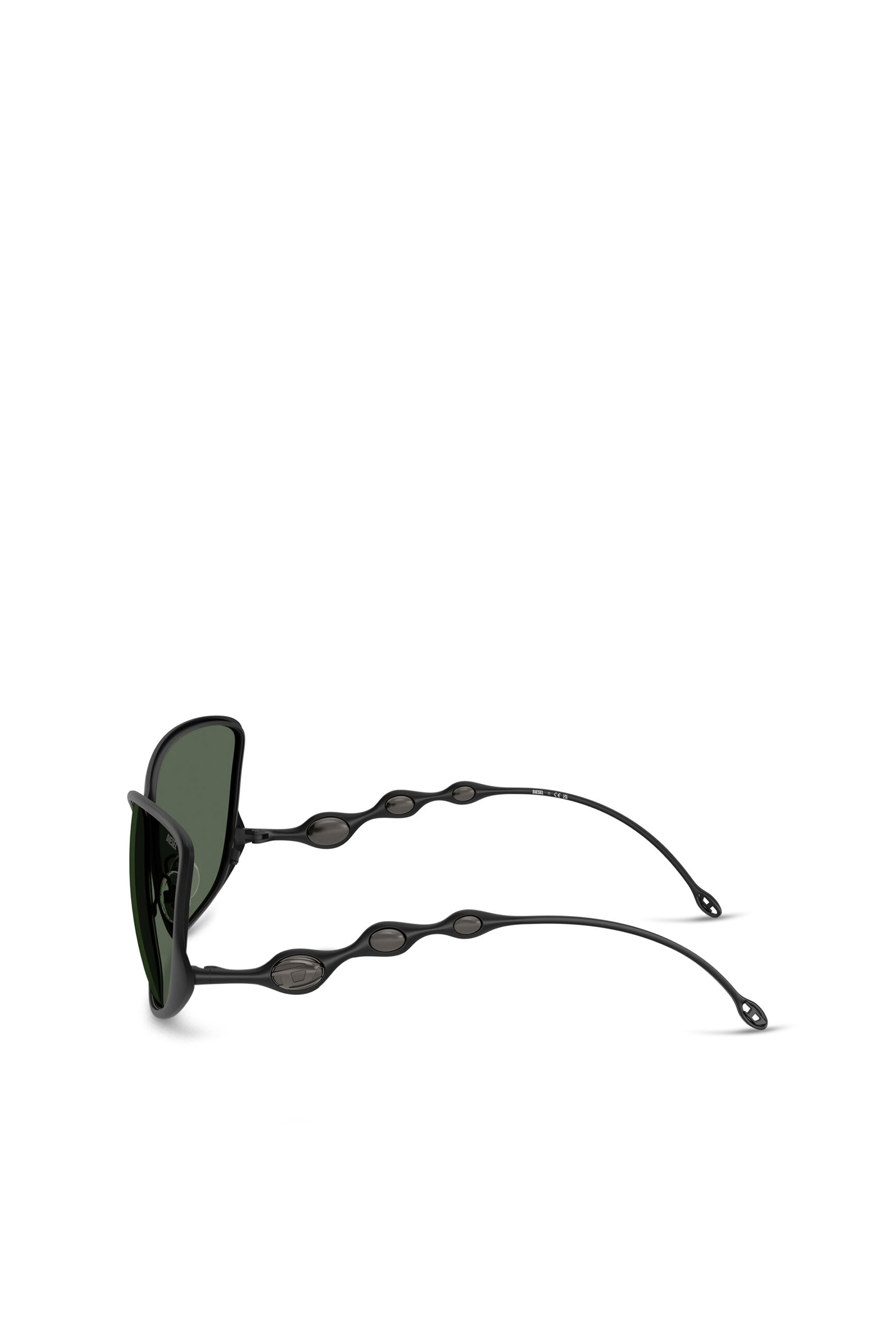 Diesel - 0DL1013, Lunettes de soleil rectangulaires Mixte in Vert - 2